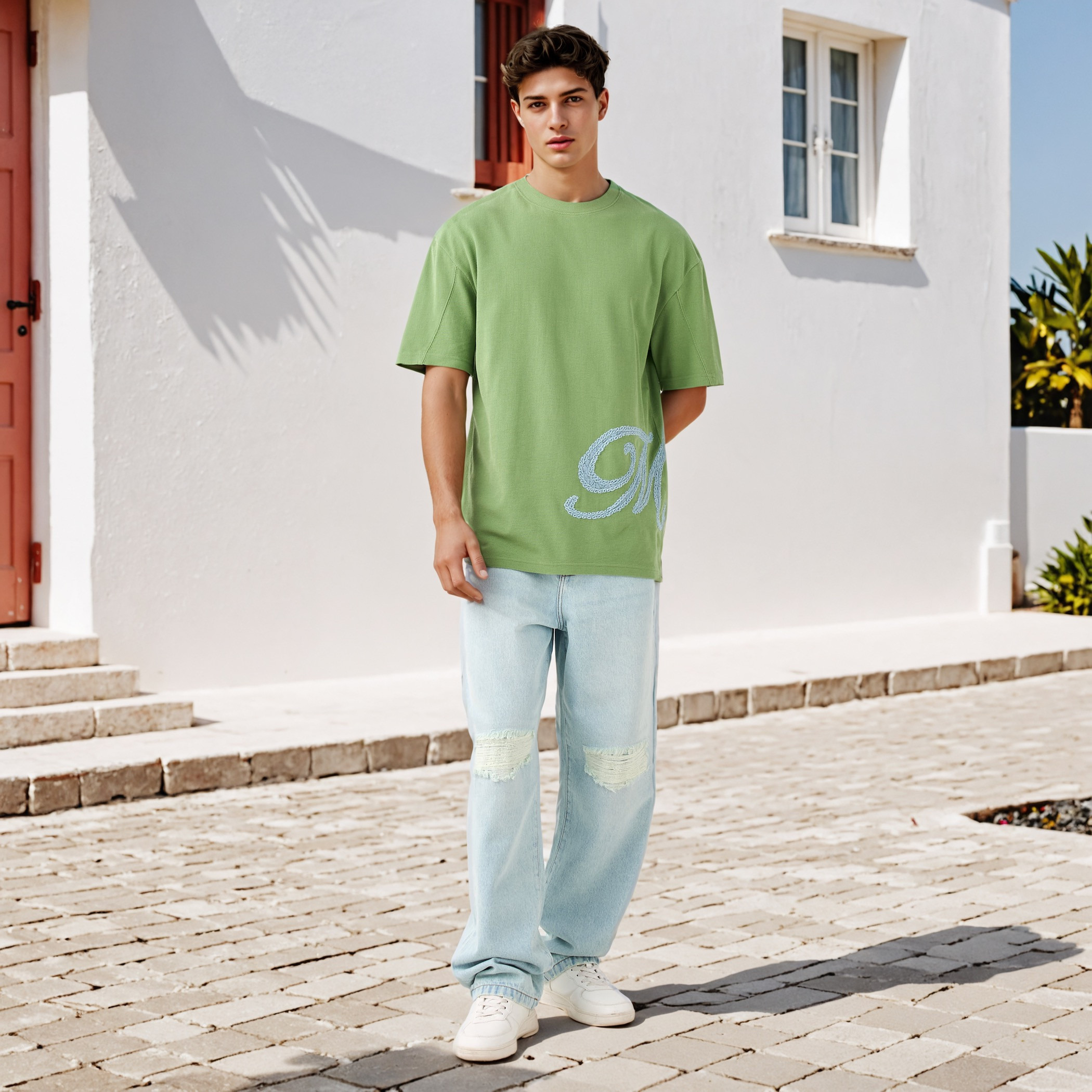 Lee Cooper Side Embroidered T-shirt-men-clothing-tshirtsandpolos-tshirts-image-2