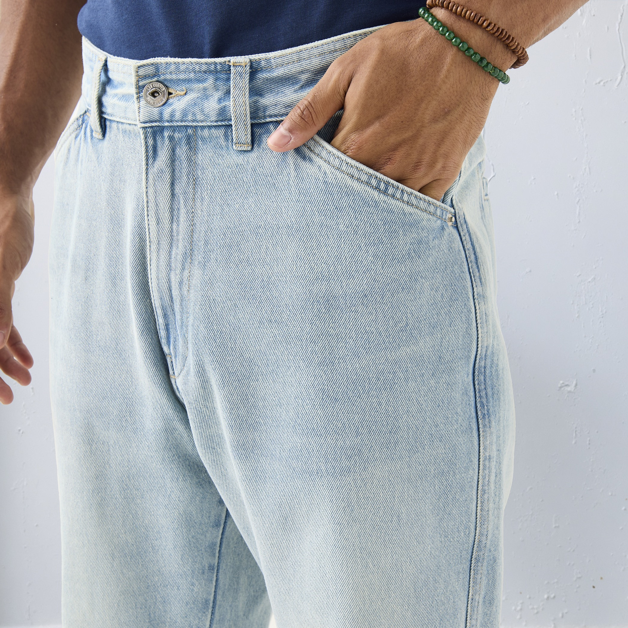 Lee Cooper Panelled Jeans with Pockets-men-clothing-bottoms-jeans-image-4