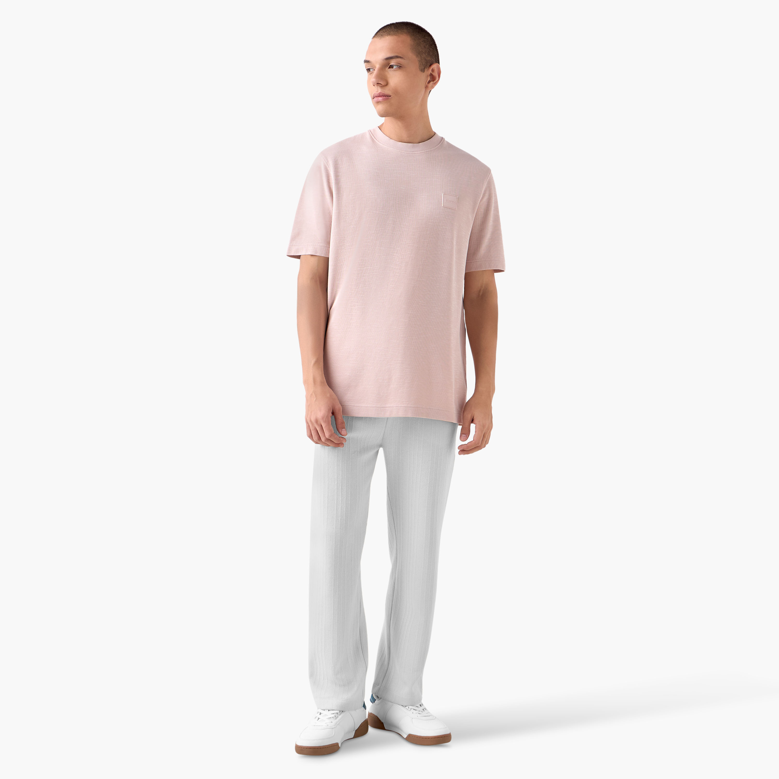 Lee Cooper Ribbed T-shirt-men-clothing-tshirtsandpolos-tshirts-image-2