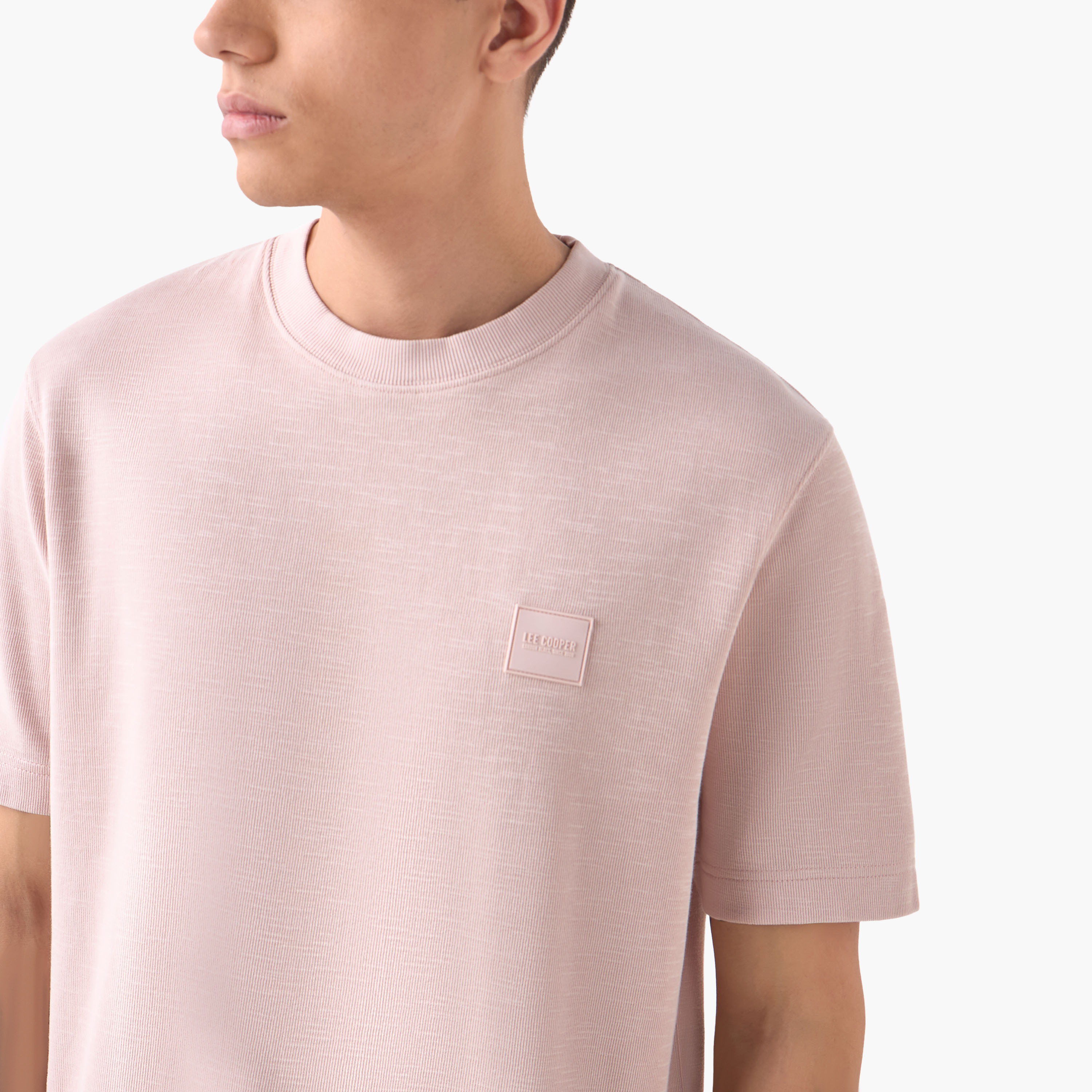 Lee Cooper Ribbed T-shirt-men-clothing-tshirtsandpolos-tshirts-image-4