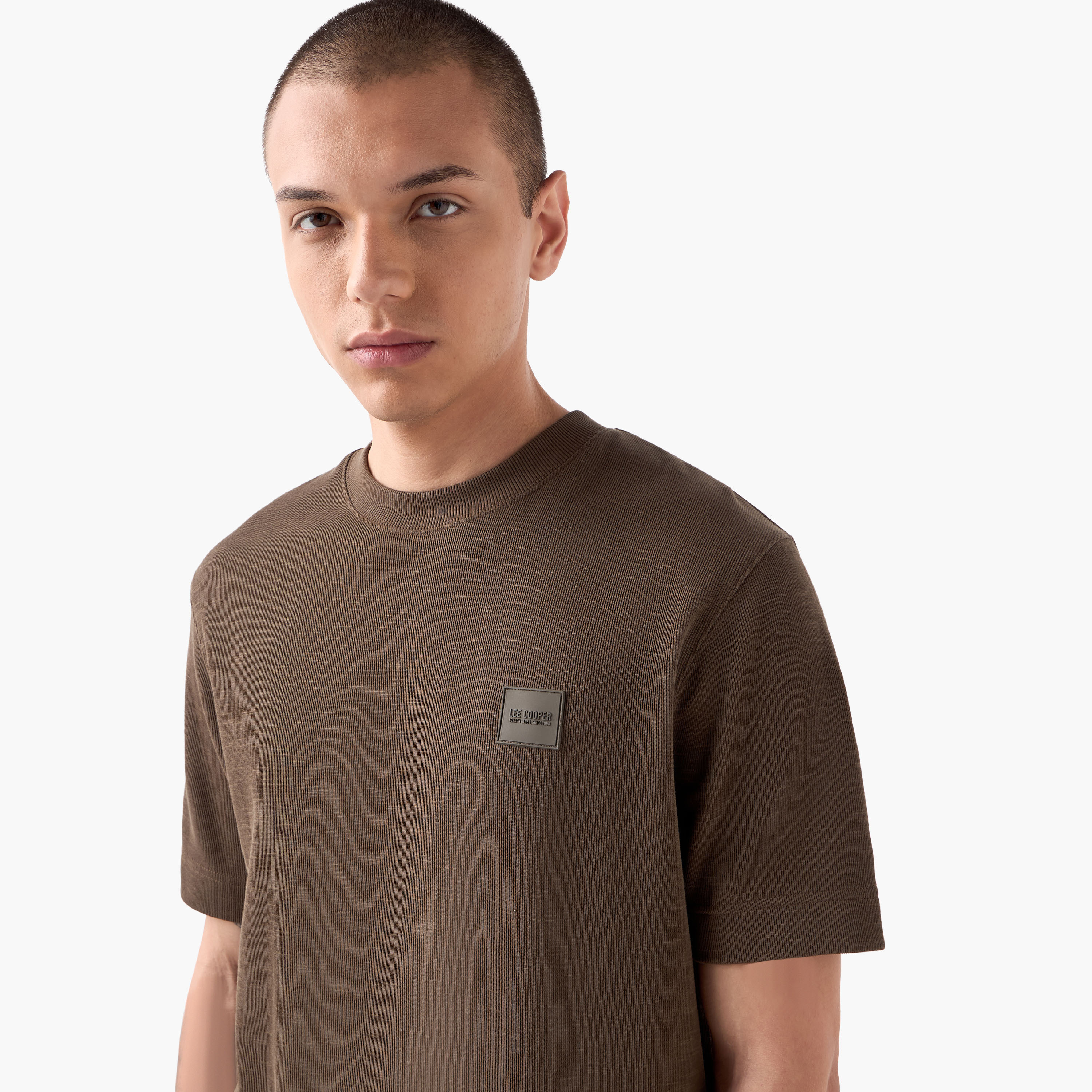 Lee Cooper Ribbed T-shirt-men-clothing-tshirtsandpolos-tshirts-image-4