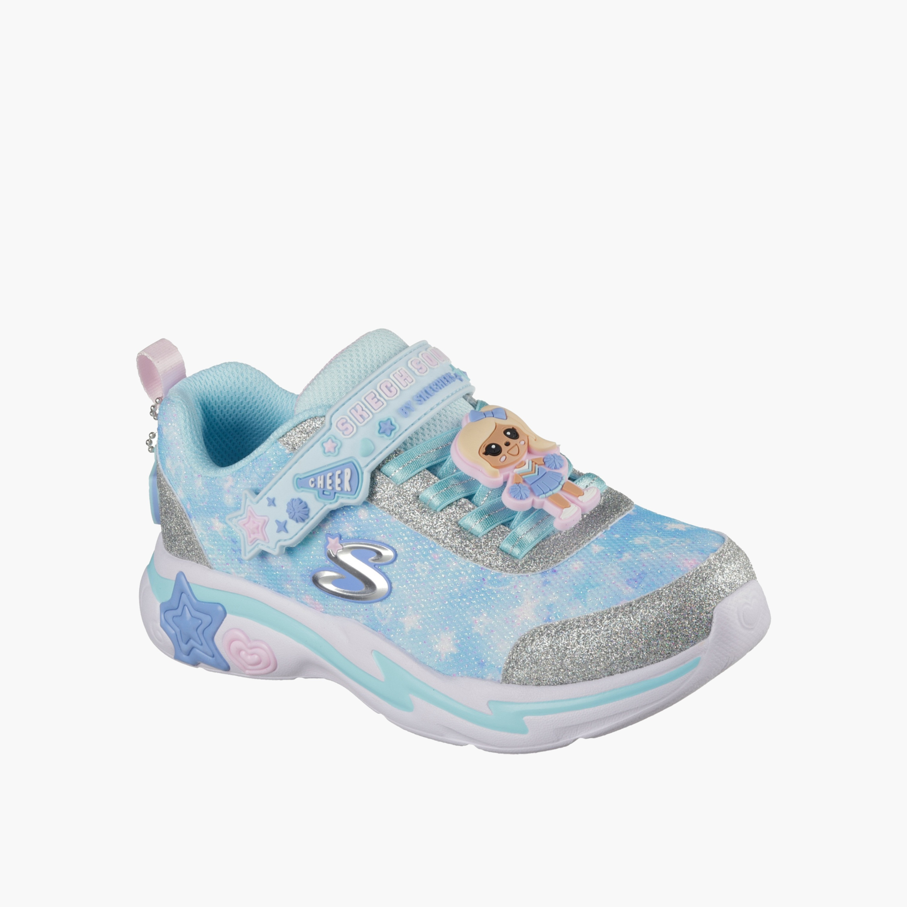 Skechers Girls SNUGGLE SNEAKS Star Print Sports Shoes-girls-shoes-sneakers-image-4