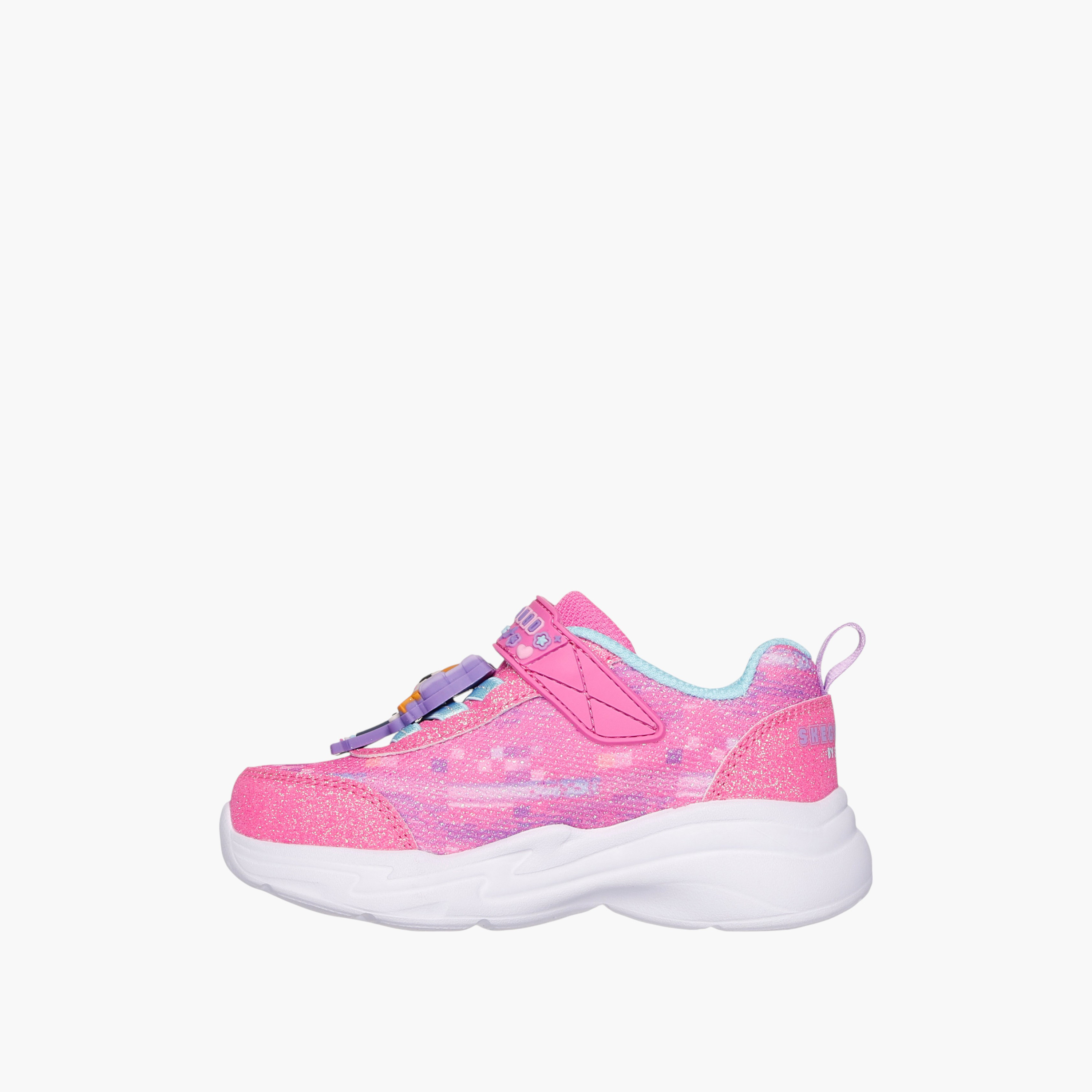 Skechers Girls' SNUGGLE SNEAKS Sports Shoes with Hook and Loop Closure - 302214N-PKMT-girls-shoes-sneakers-image-5