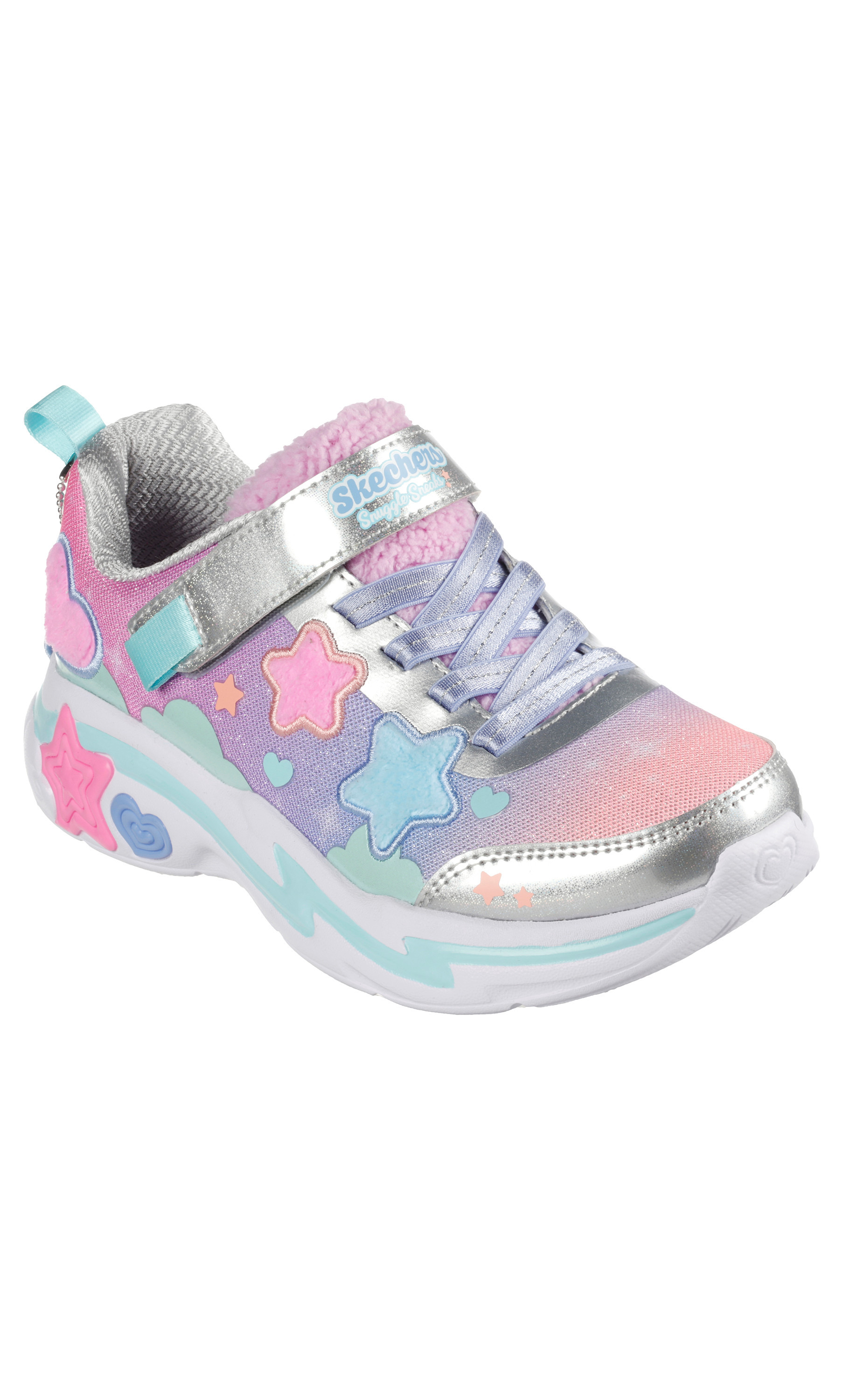 سنيكرز للبنات من سكيتشرز سنيجل سنيكس 302216L-girls-shoes-sneakers-image-2