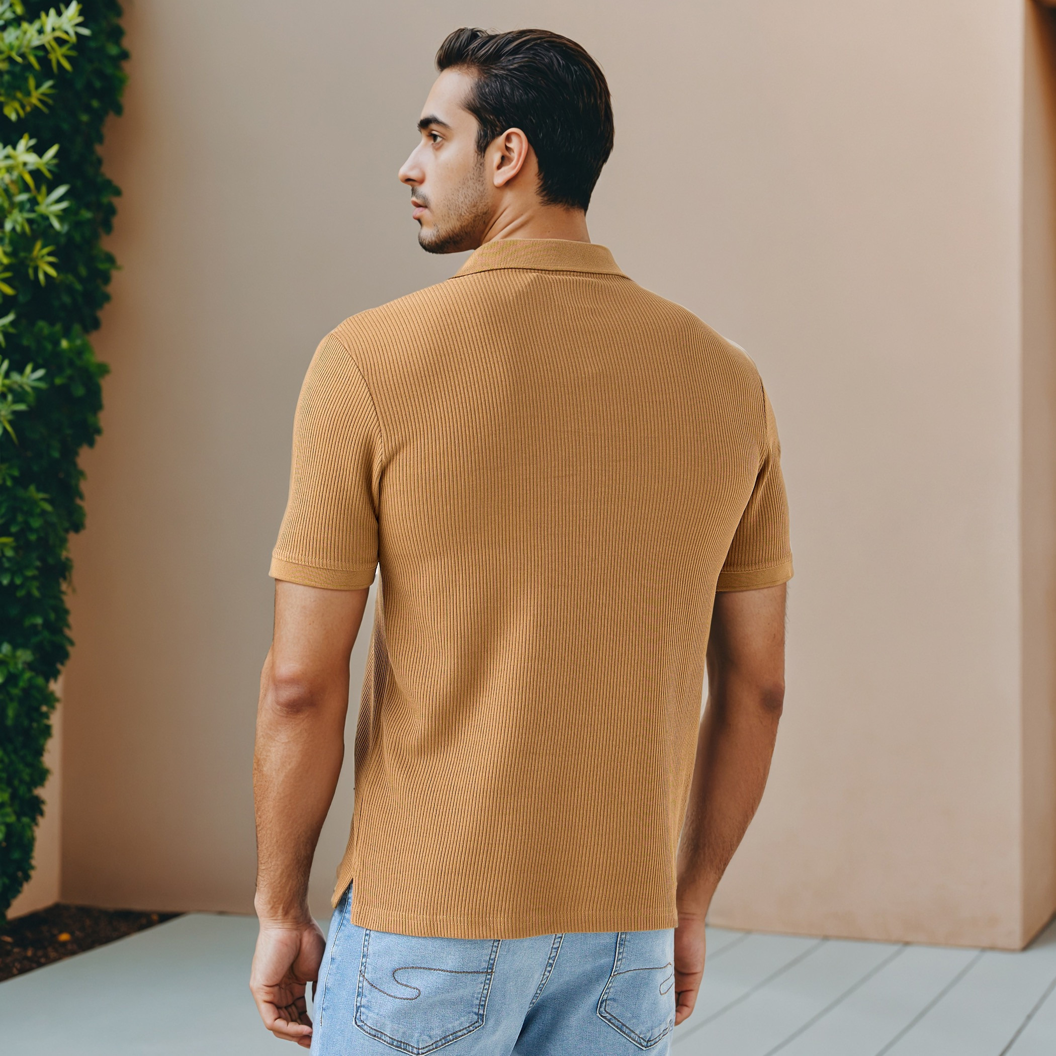 تيشيرت بولو مضلع من لي كوبر-men-clothing-tshirtsandpolos-polos-image-3