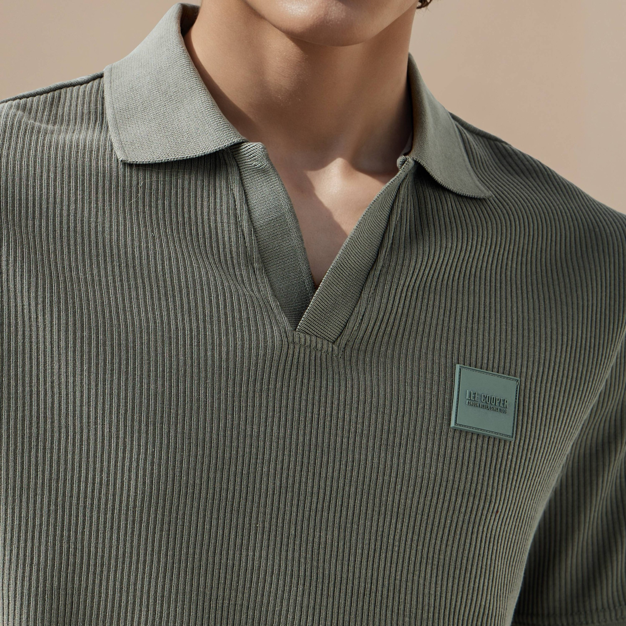 Lee Cooper Ribbed Polo T-shirt-men-clothing-tshirtsandpolos-polos-image-5