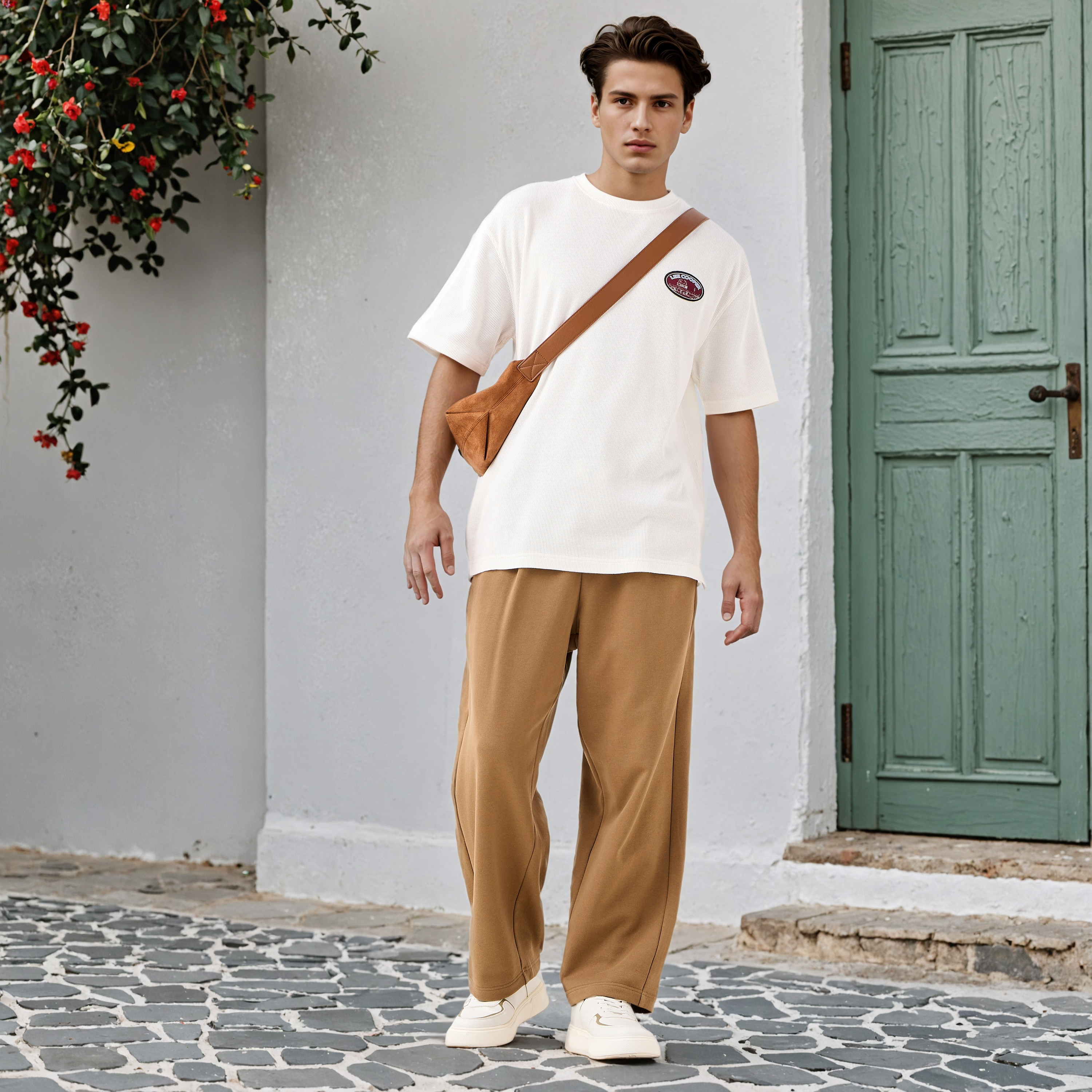 Lee Cooper Relaxed Fit Mid-Rise Pants-men-clothing-bottoms-trousersandchinos-trousers-image-2