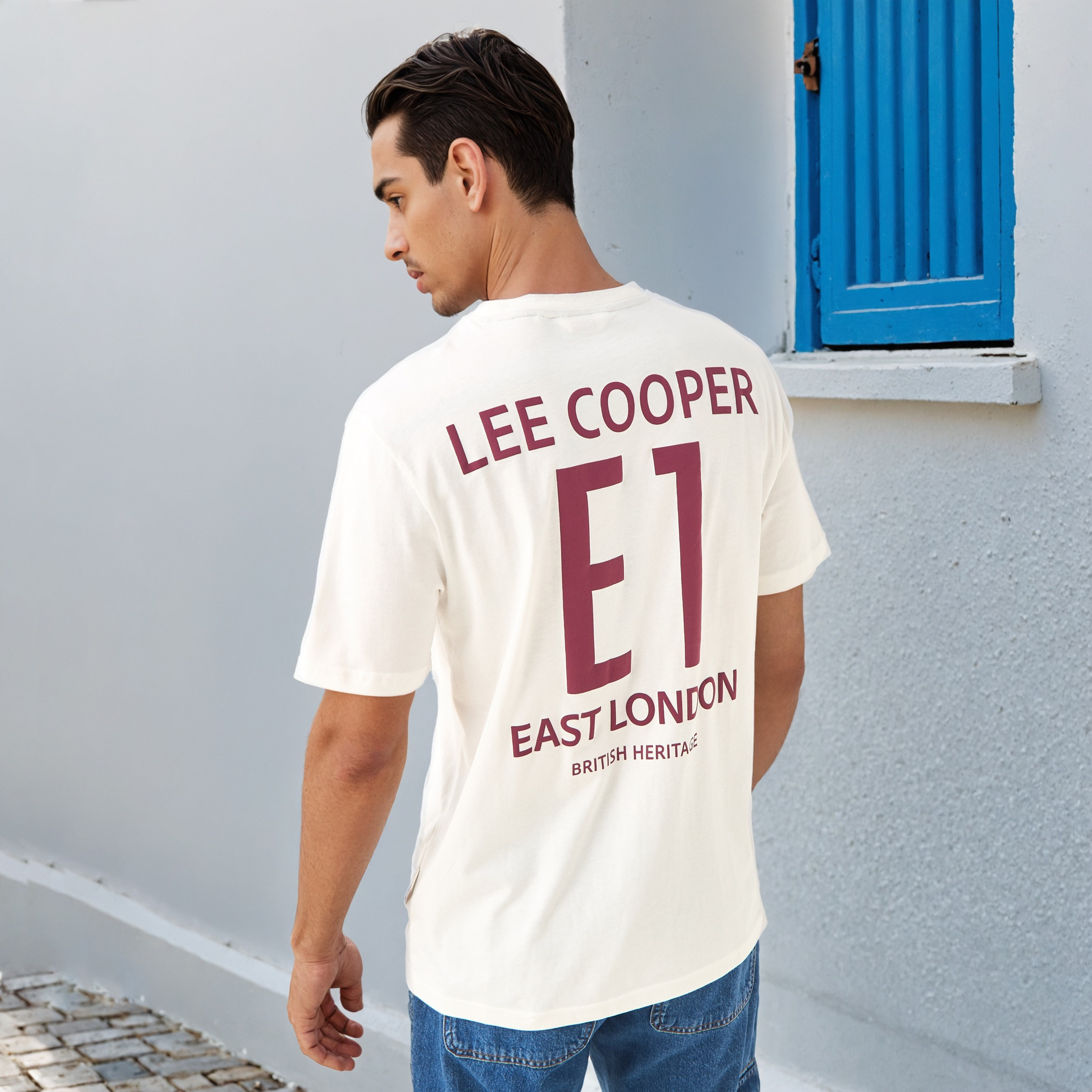 Lee Cooper Logo Print T-shirt-men-clothing-tshirtsandpolos-tshirts-image-1
