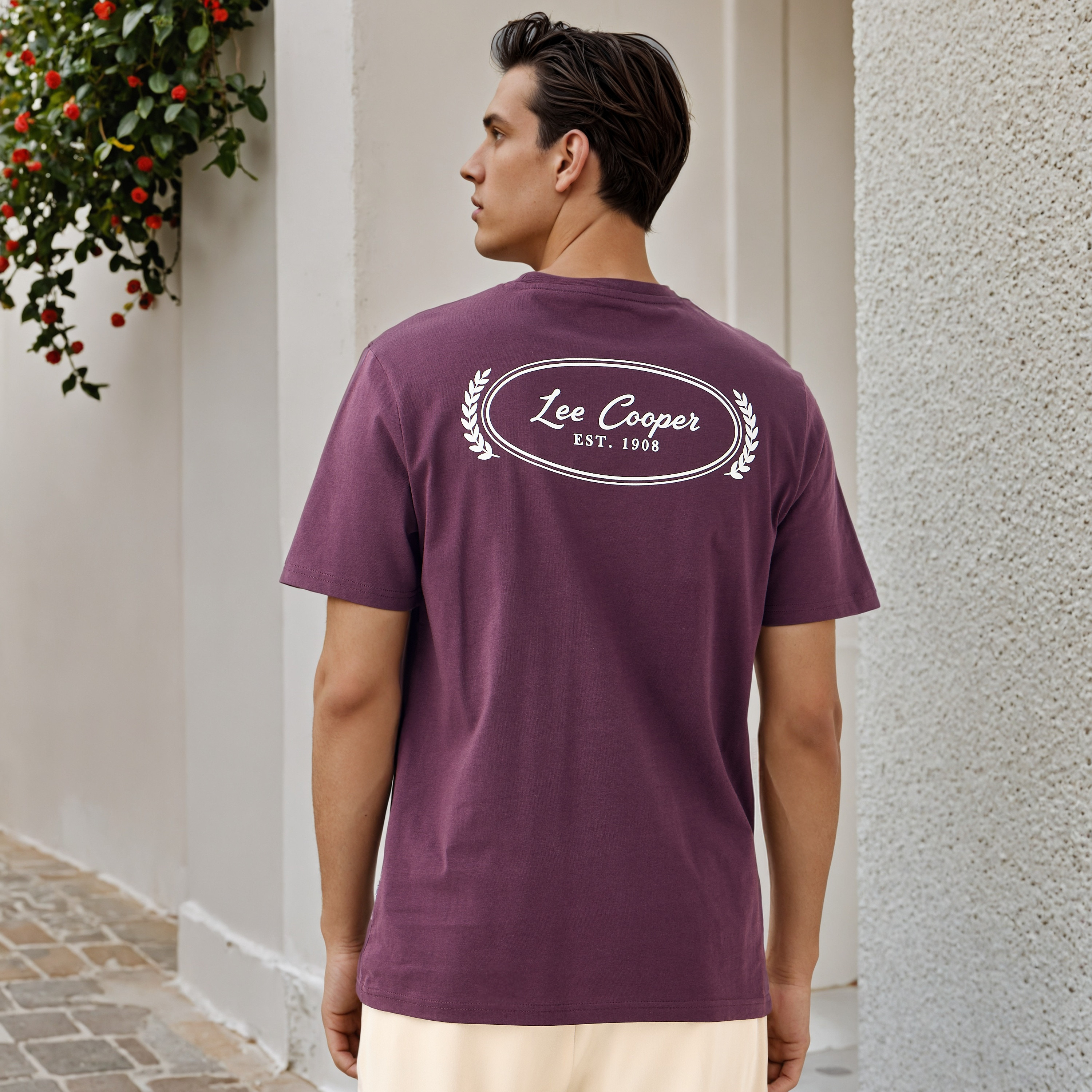 Lee Cooper Logo Print T-shirt-men-clothing-tshirtsandpolos-tshirts-image-3