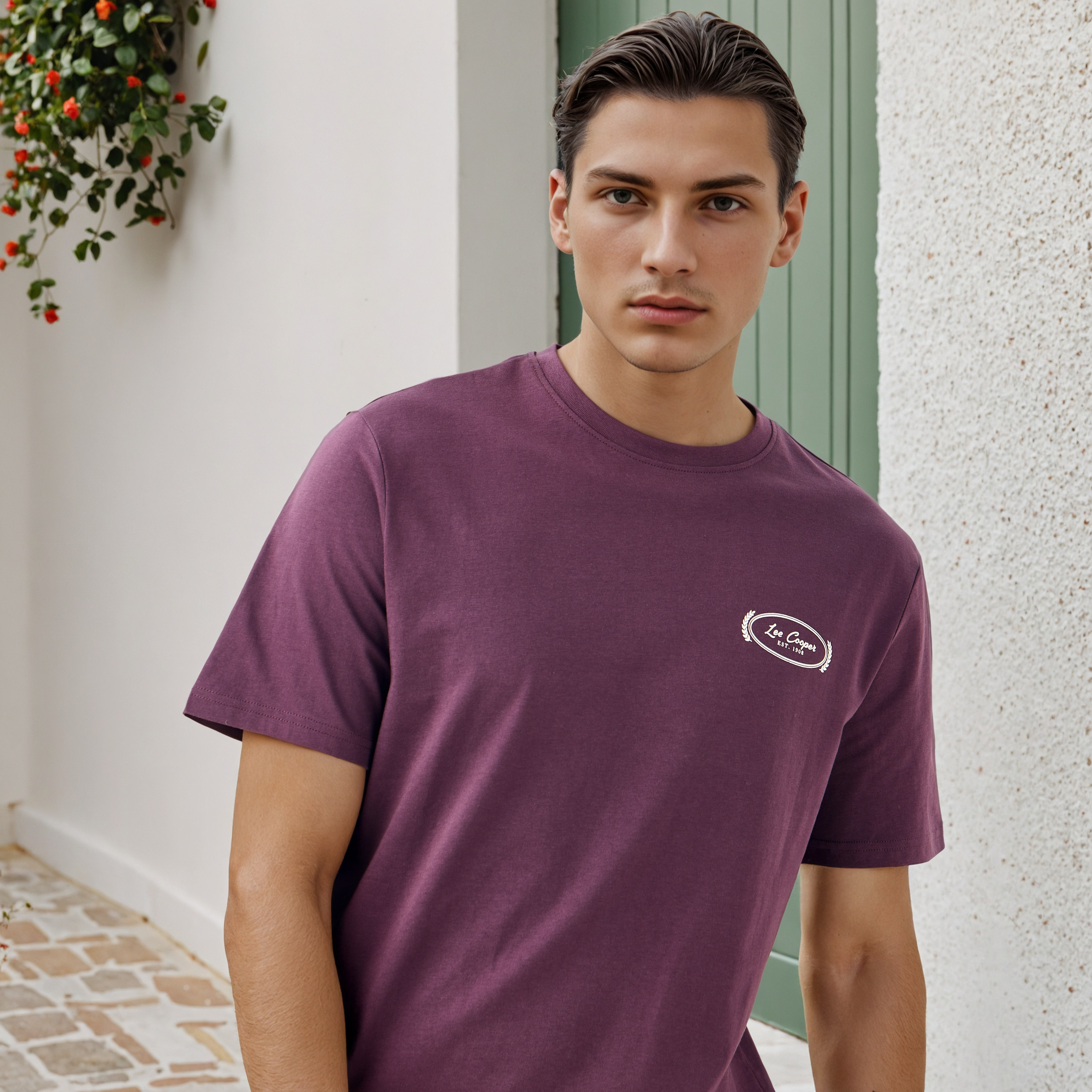 Lee Cooper Logo Print T-shirt-men-clothing-tshirtsandpolos-tshirts-image-4