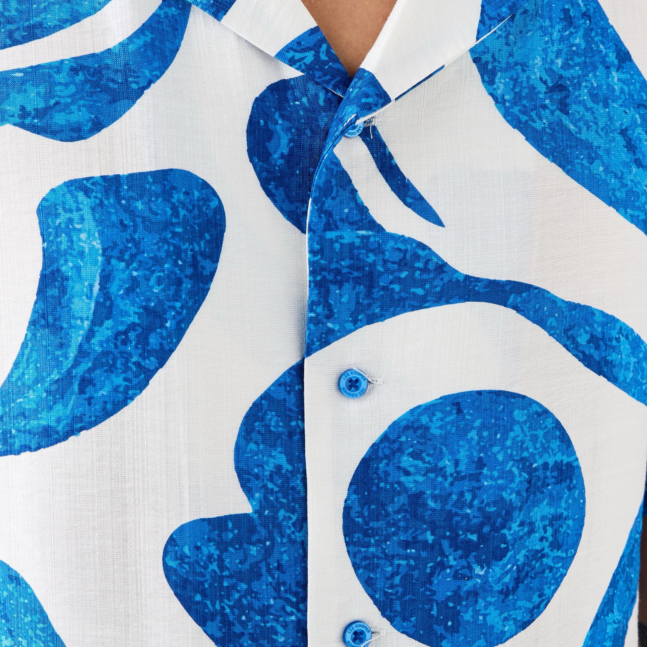 Lee Cooper Printed Camp Collar Shirt-men-clothing-shirts-image-5