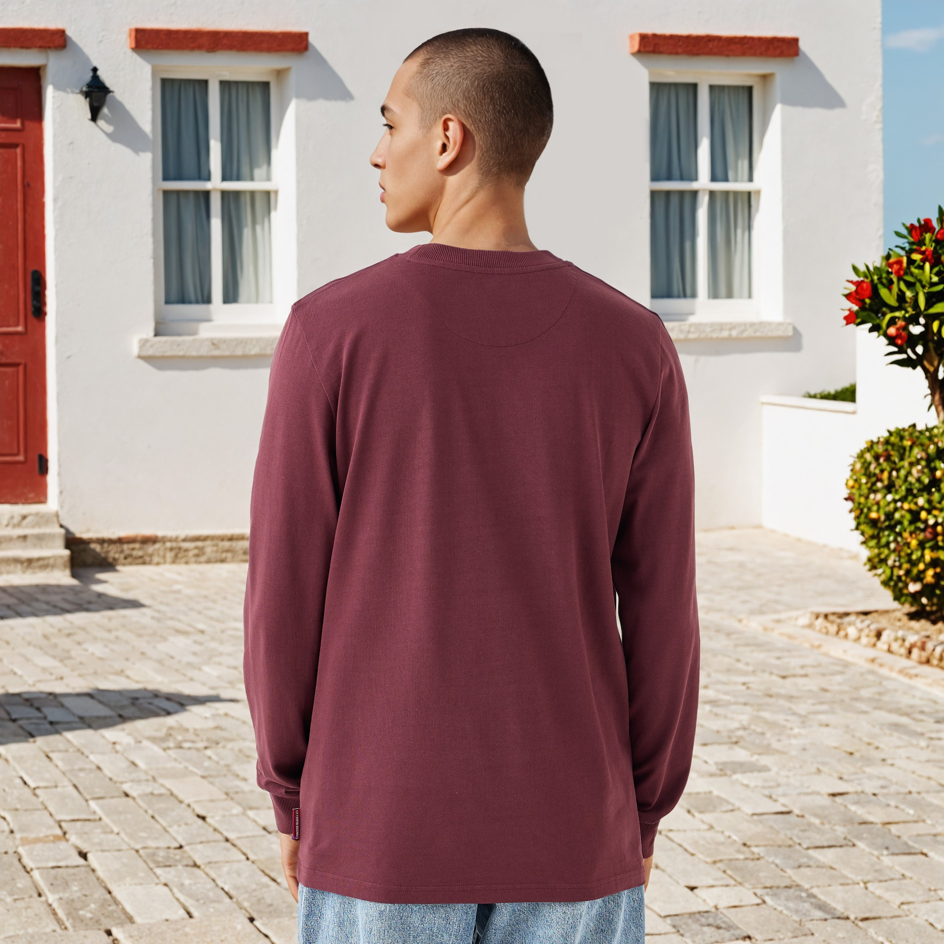 Lee Cooper Regular Fit T-shirt with Crochet Pocket-men-clothing-tshirtsandpolos-tshirts-image-3