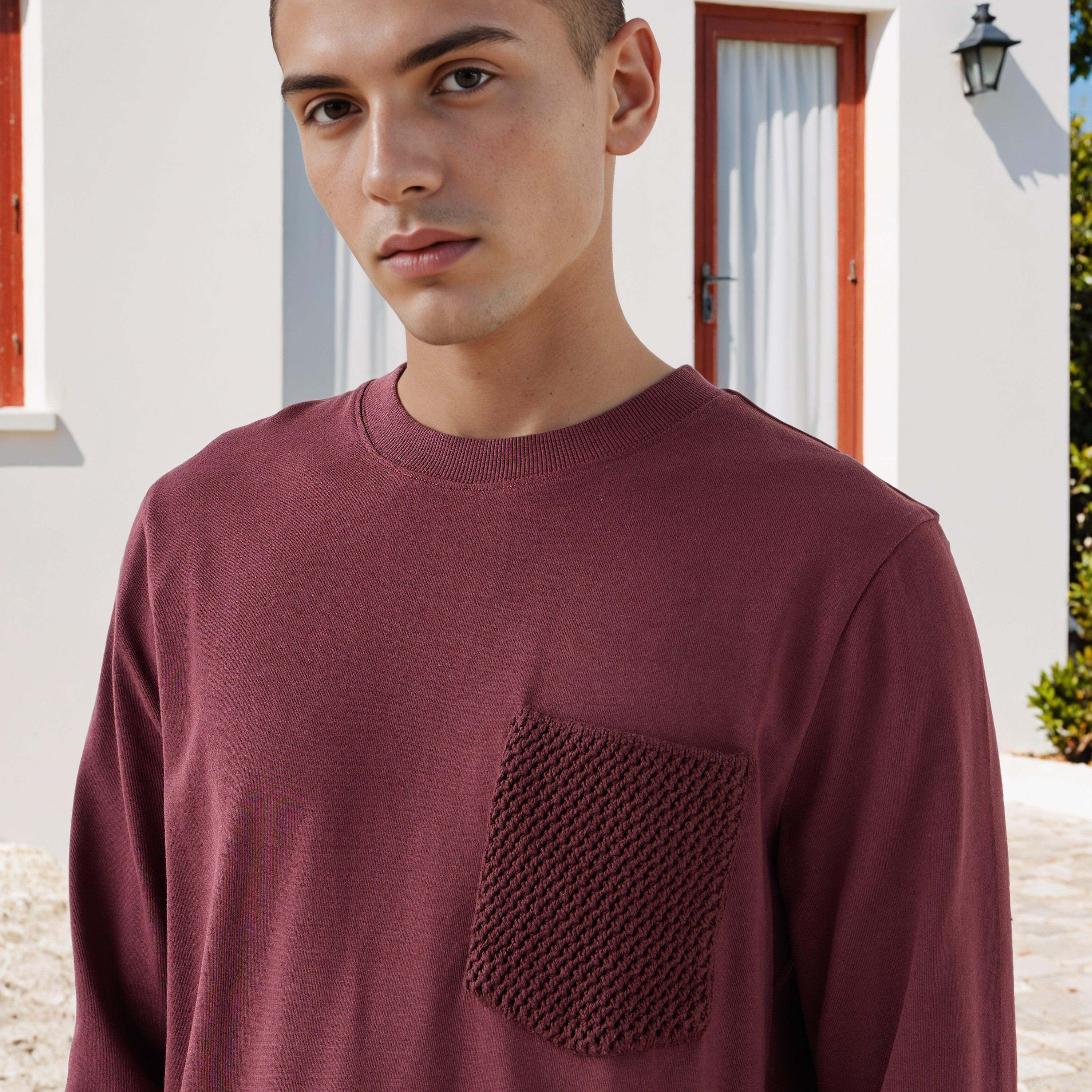 Lee Cooper Regular Fit T-shirt with Crochet Pocket-men-clothing-tshirtsandpolos-tshirts-image-4