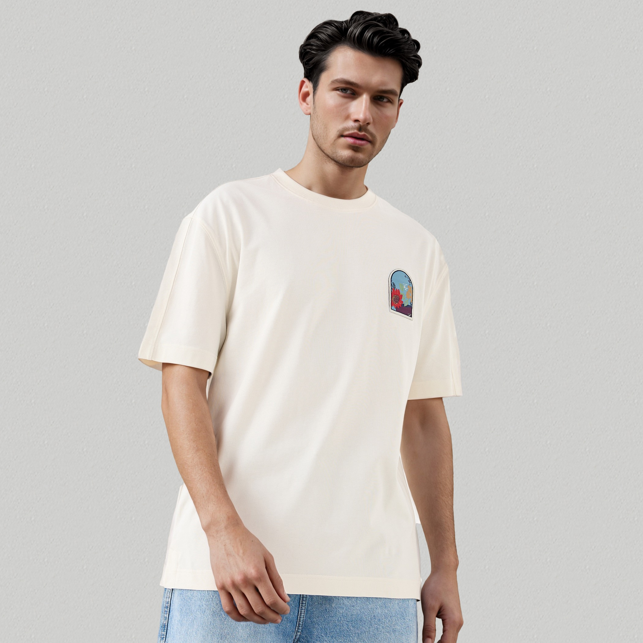 تيشيرت مطرز من لي كوبر-men-clothing-tshirtsandpolos-tshirts-image-3