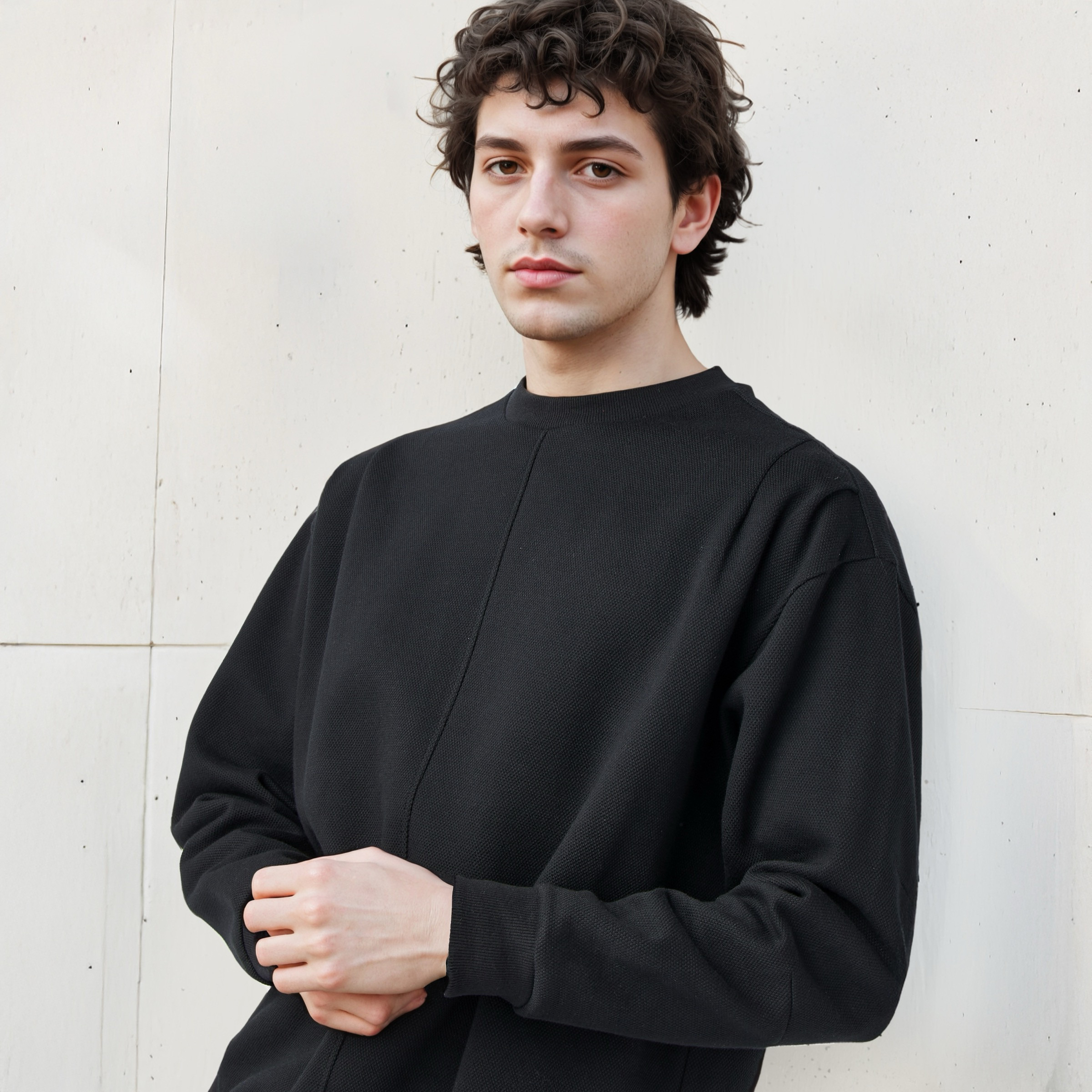 Lee Cooper Textured Pique Sweatshirt-men-winterwear-hoodiesandsweatshirts-image-5