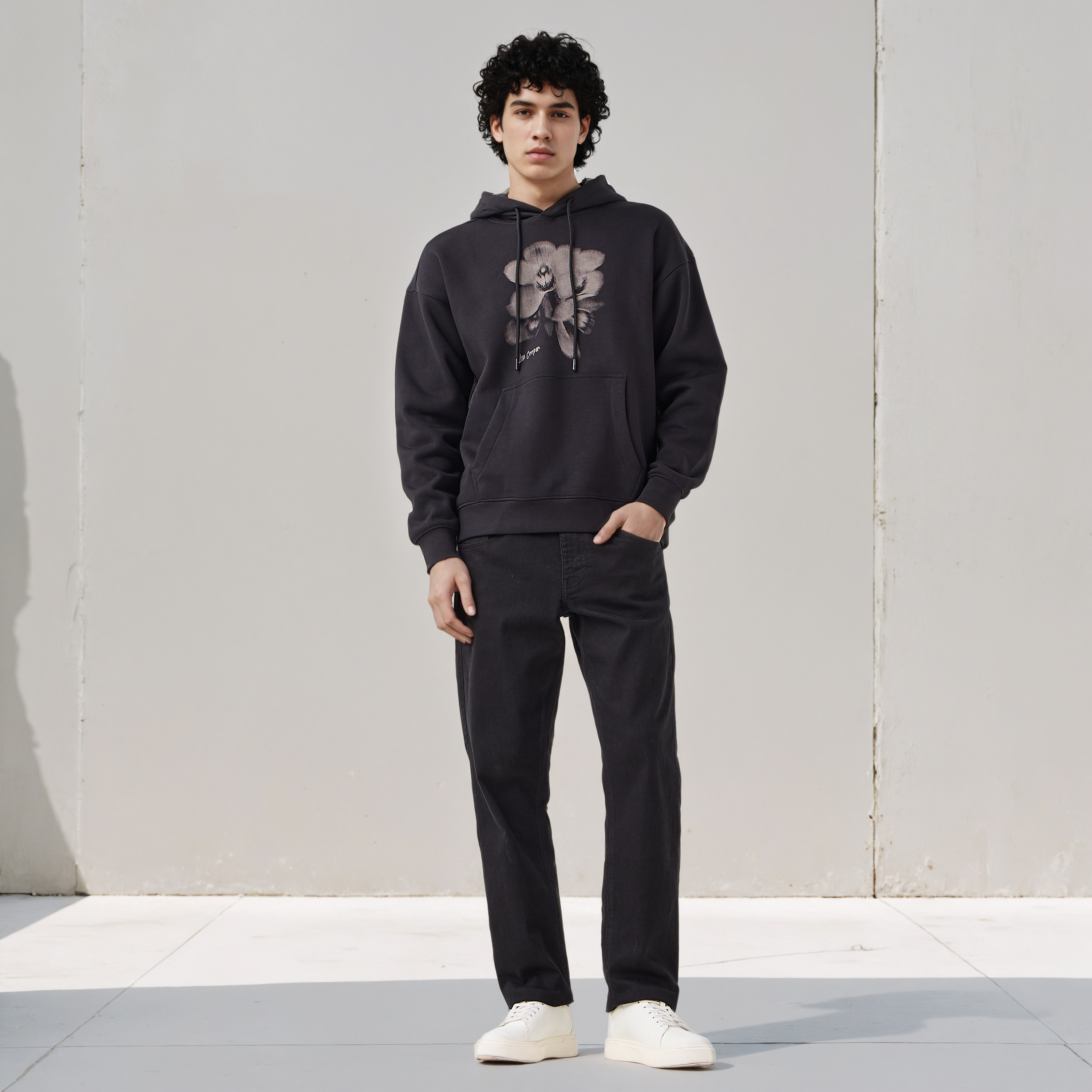 Lee Cooper Men Printed Hoodie-men-winterwear-hoodiesandsweatshirts-image-2