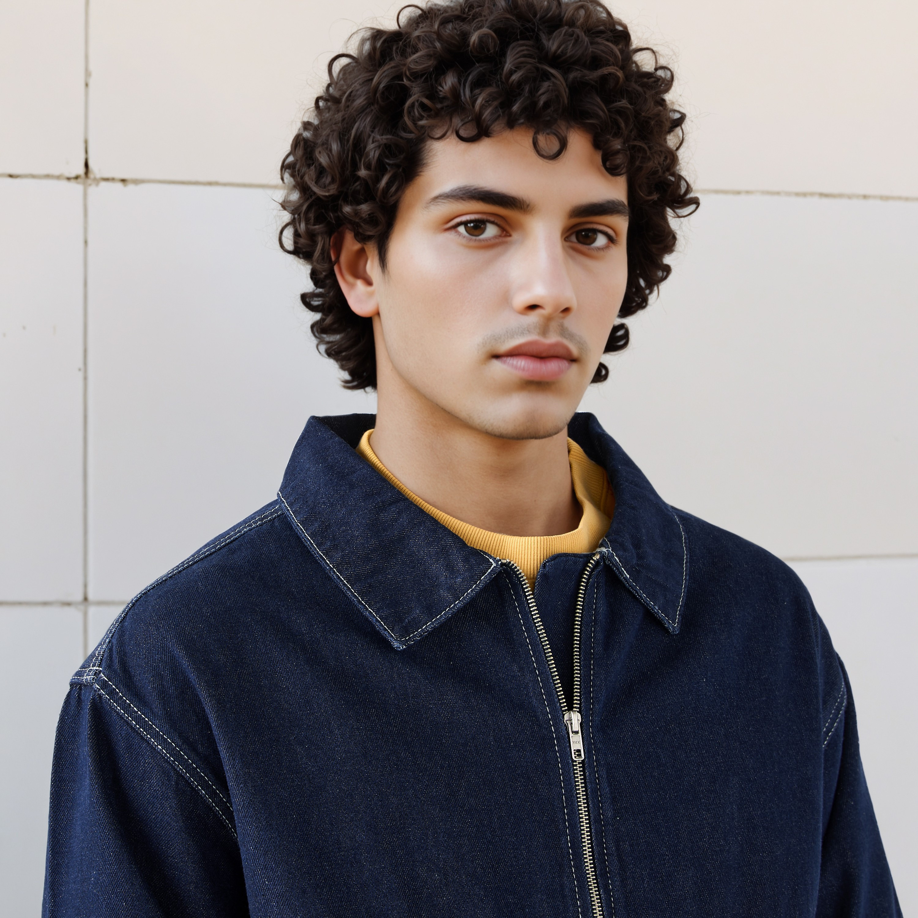 Lee Cooper Zip Through Trucker Jacket-men-clothing-jacketsandblazers-jackets-image-4