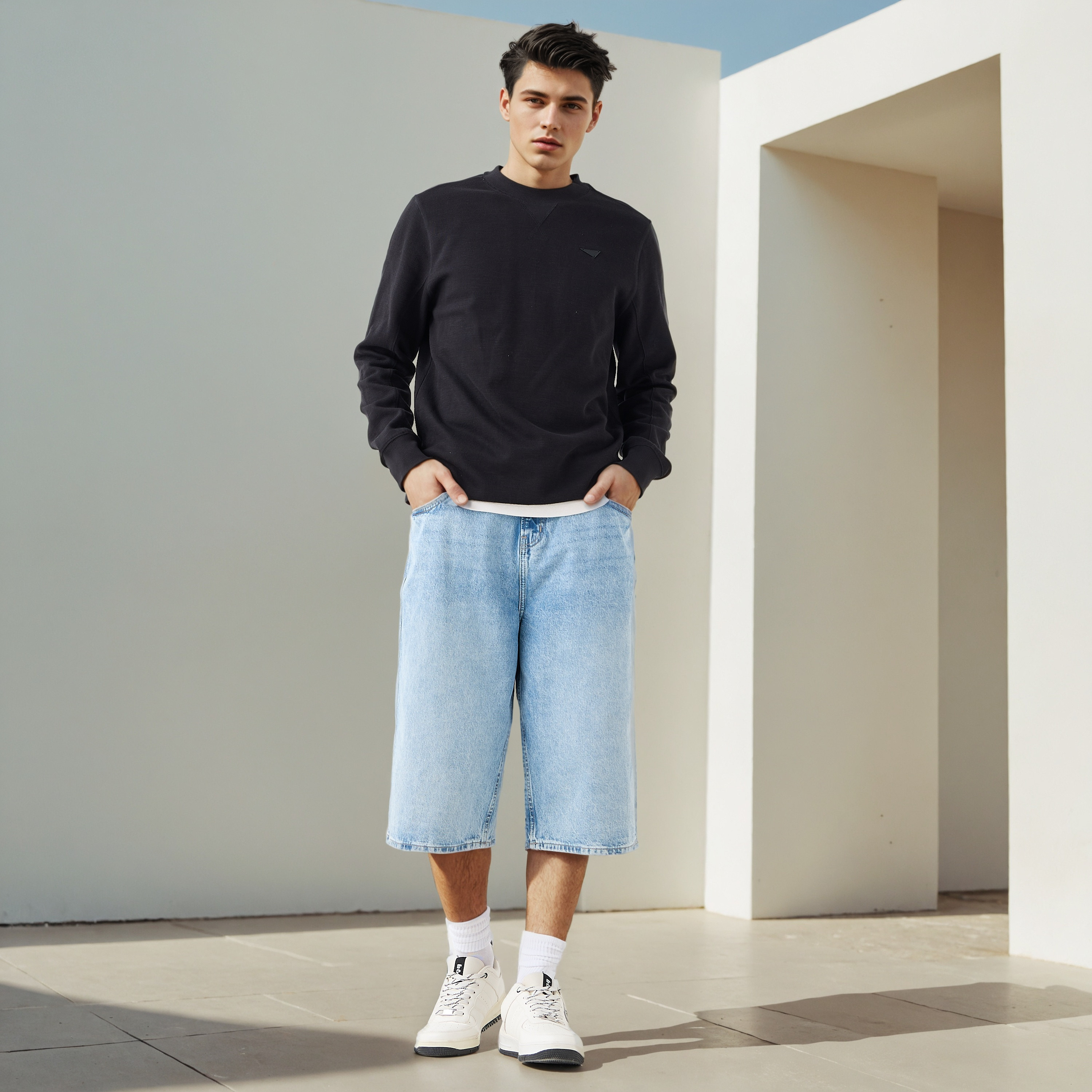 سويت شيرت بارز الملمس من لي كوبر-men-winterwear-hoodiesandsweatshirts-image-7