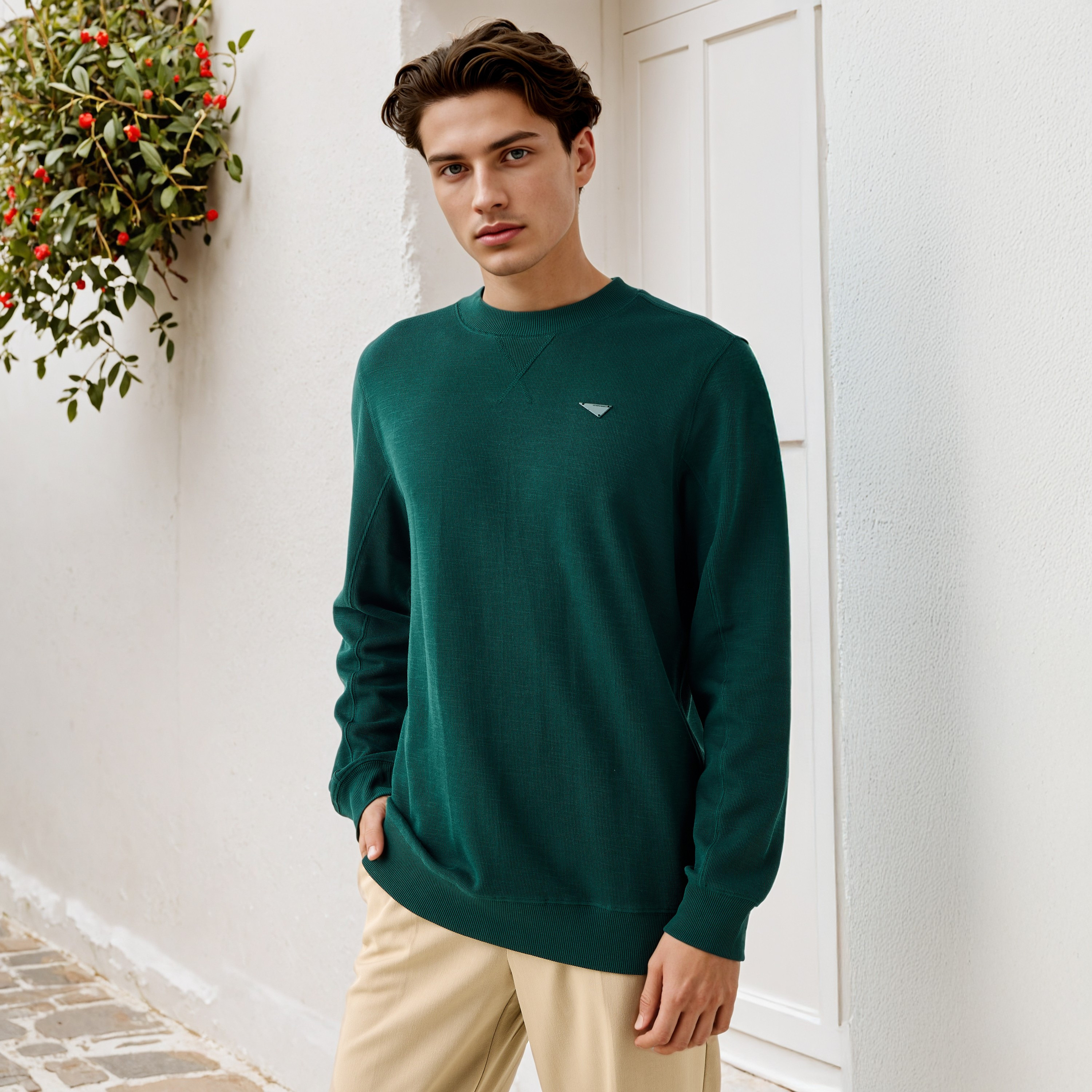 سويت شيرت بارز الملمس من لي كوبر-men-winterwear-hoodiesandsweatshirts-image-11