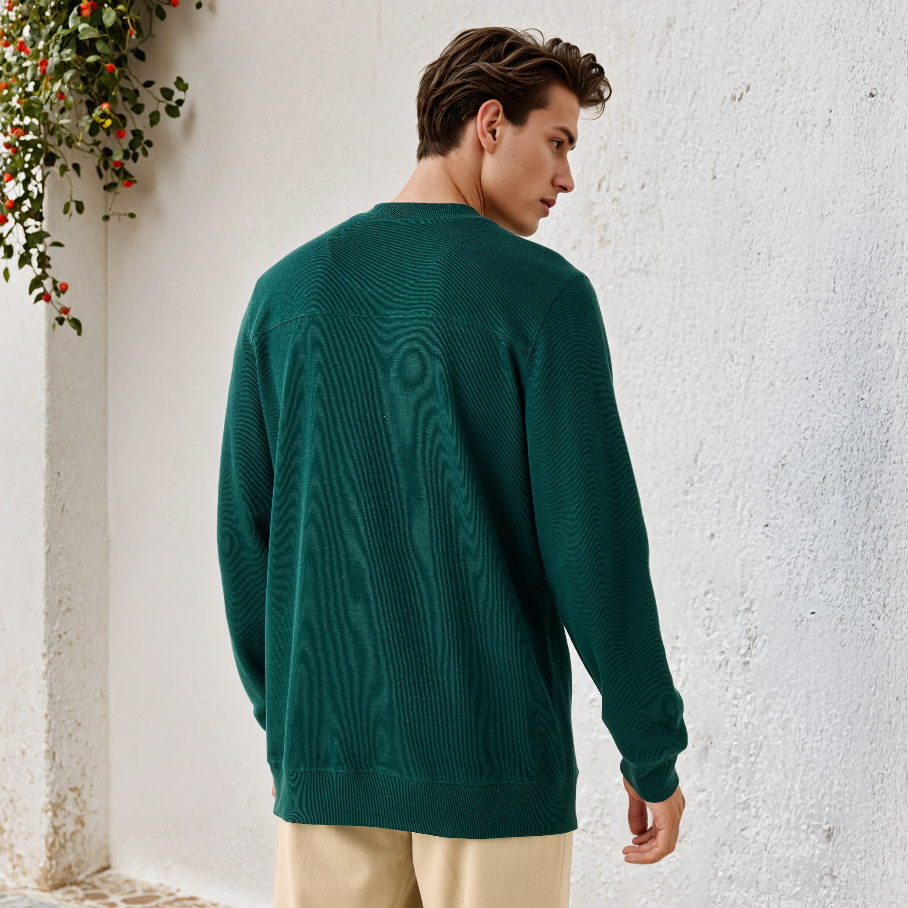 سويت شيرت بارز الملمس من لي كوبر-men-winterwear-hoodiesandsweatshirts-image-13