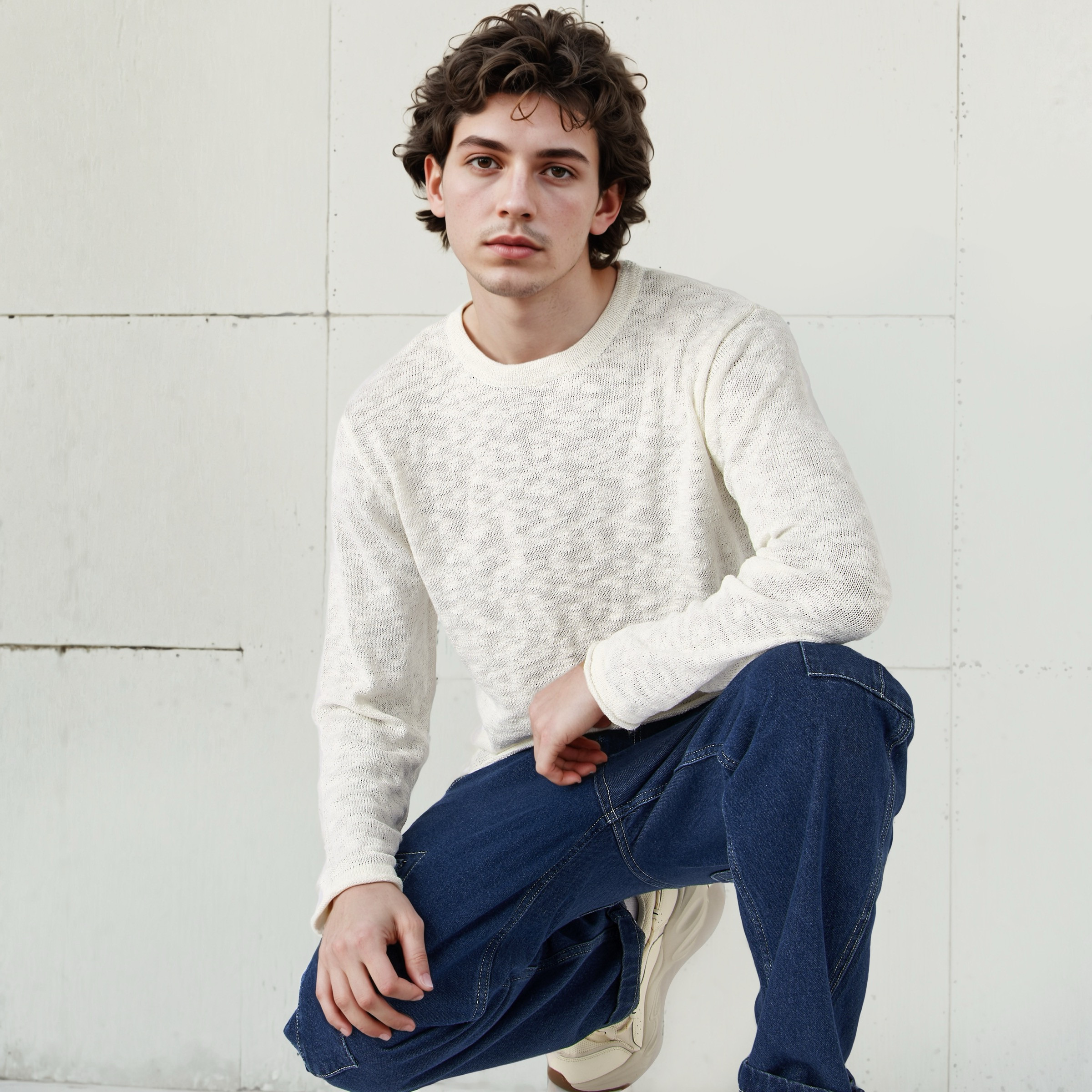 Lee Cooper Textured Crew Neck T-shirt-men-clothing-tshirtsandpolos-tshirts-image-1
