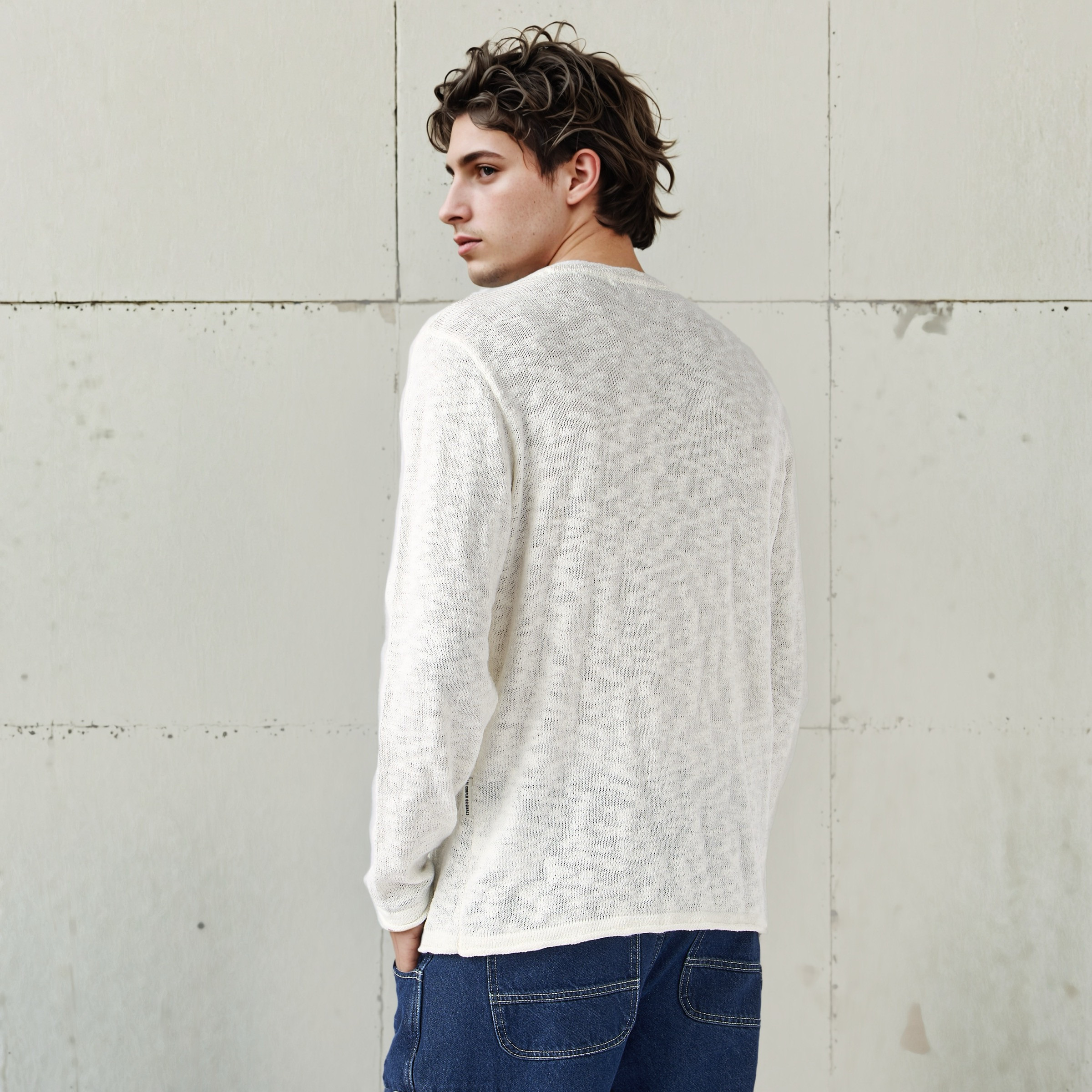 Lee Cooper Textured Crew Neck T-shirt-men-clothing-tshirtsandpolos-tshirts-image-4
