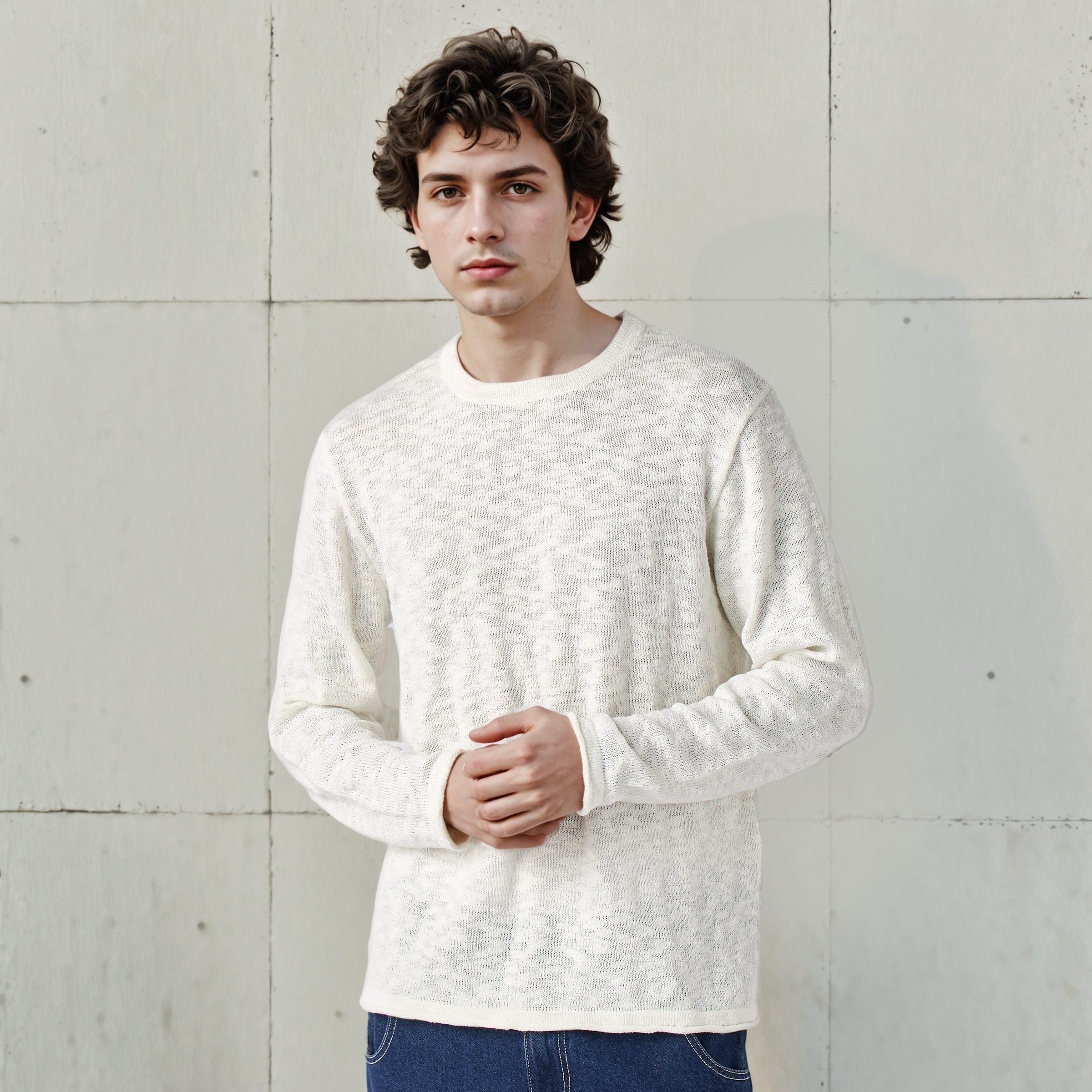 Lee Cooper Textured Crew Neck T-shirt-men-clothing-tshirtsandpolos-tshirts-image-5