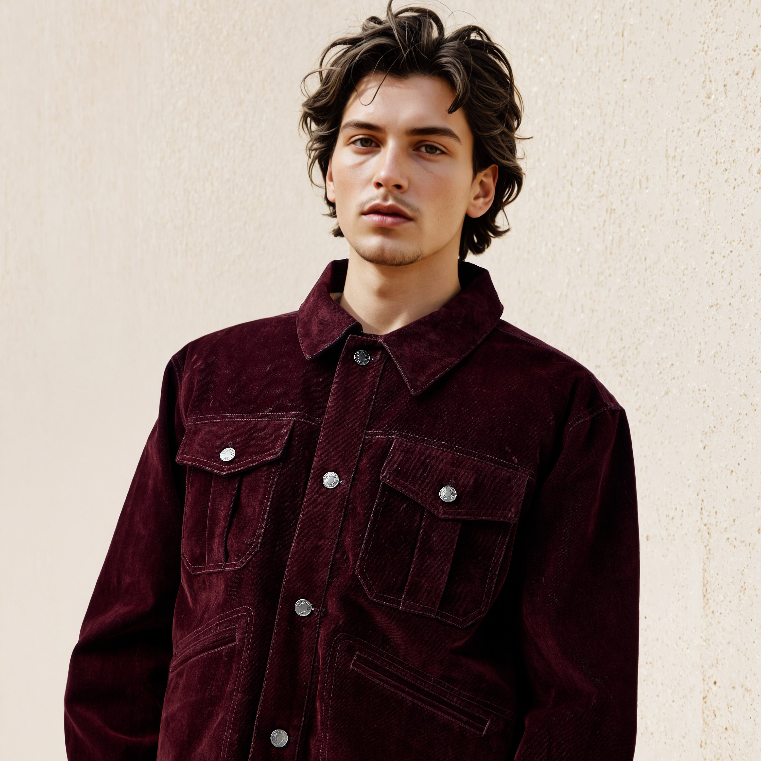 Lee Cooper Men Regular Fit Trucker Jacket-men-clothing-jacketsandblazers-jackets-image-3