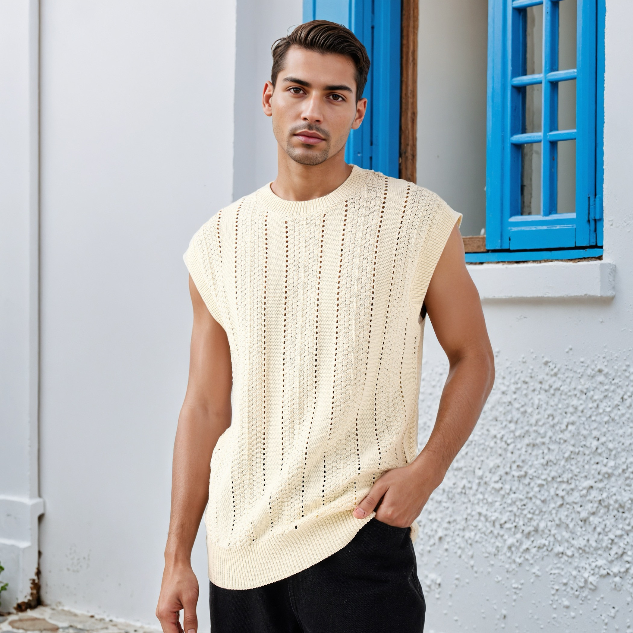 Lee Cooper Textured Vest-men-clothing-tshirtsandpolos-tshirts-image-1