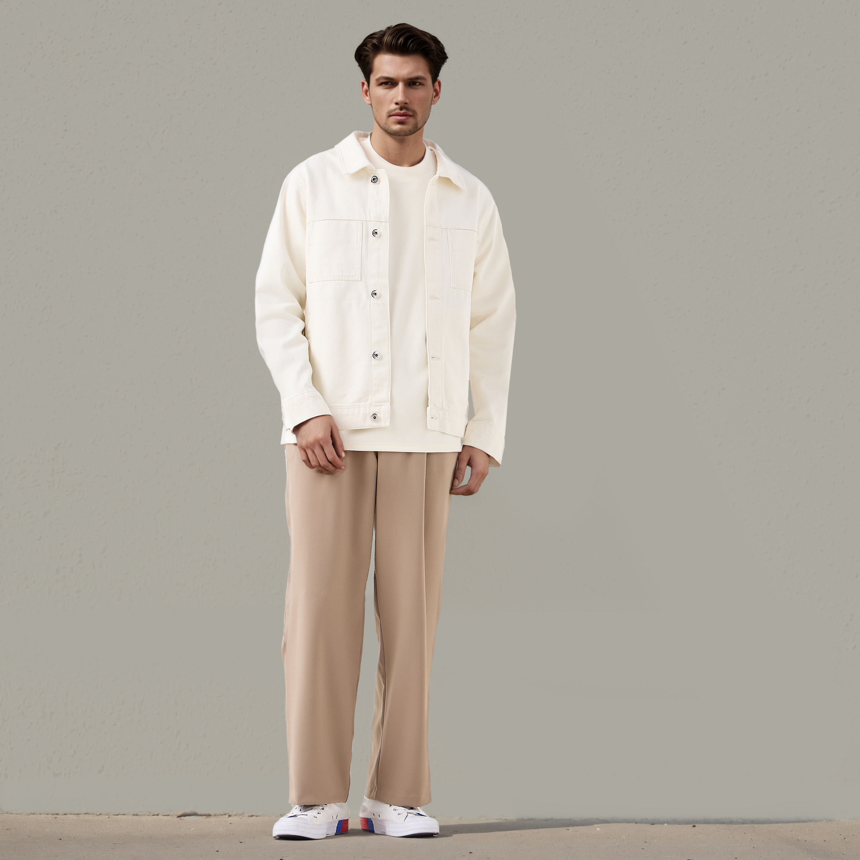 Lee Cooper Button Through Denim Shacket-men-clothing-jacketsandblazers-jackets-image-2