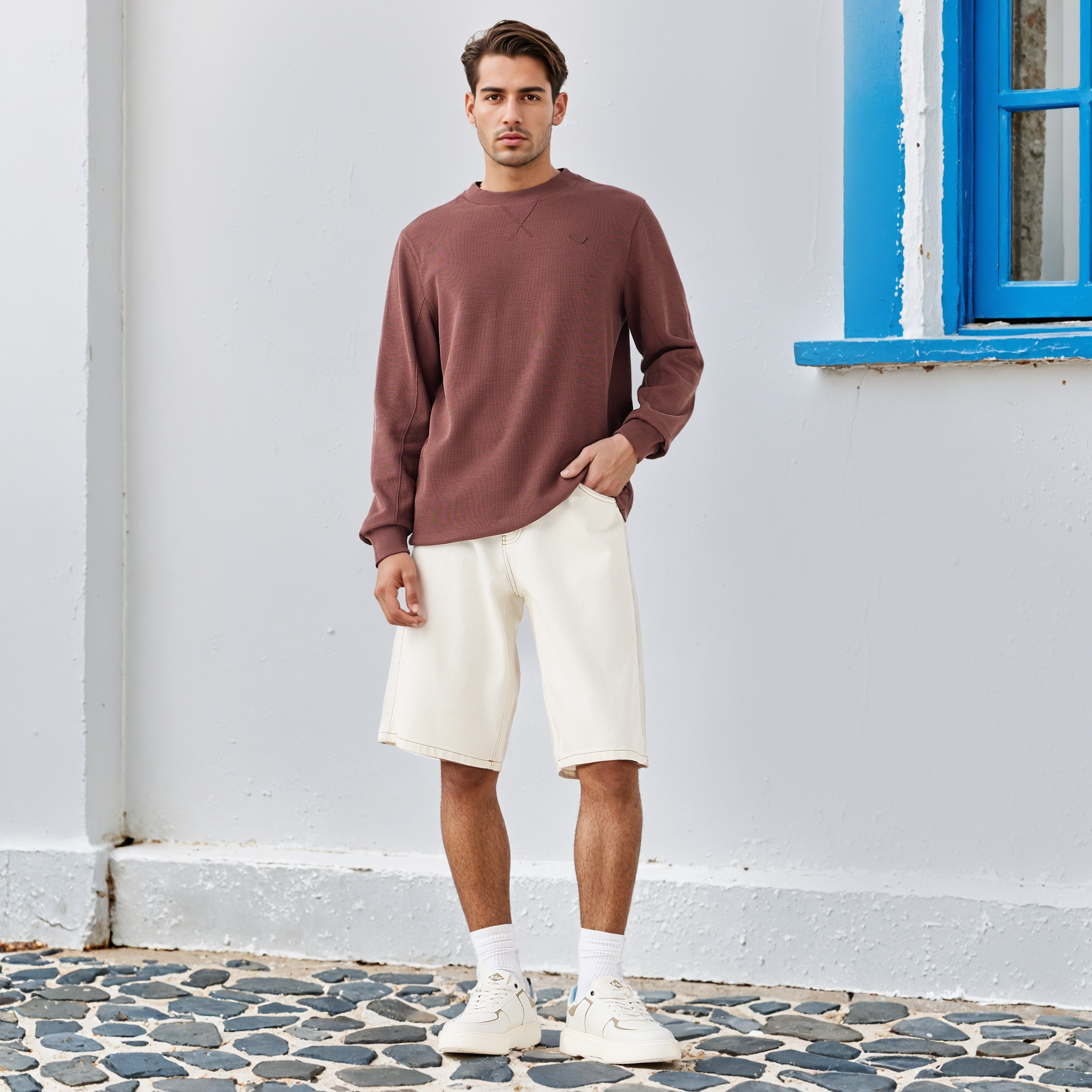 شورت بقصة مريحة من لي كوبر-men-clothing-bottoms-shorts-image-2