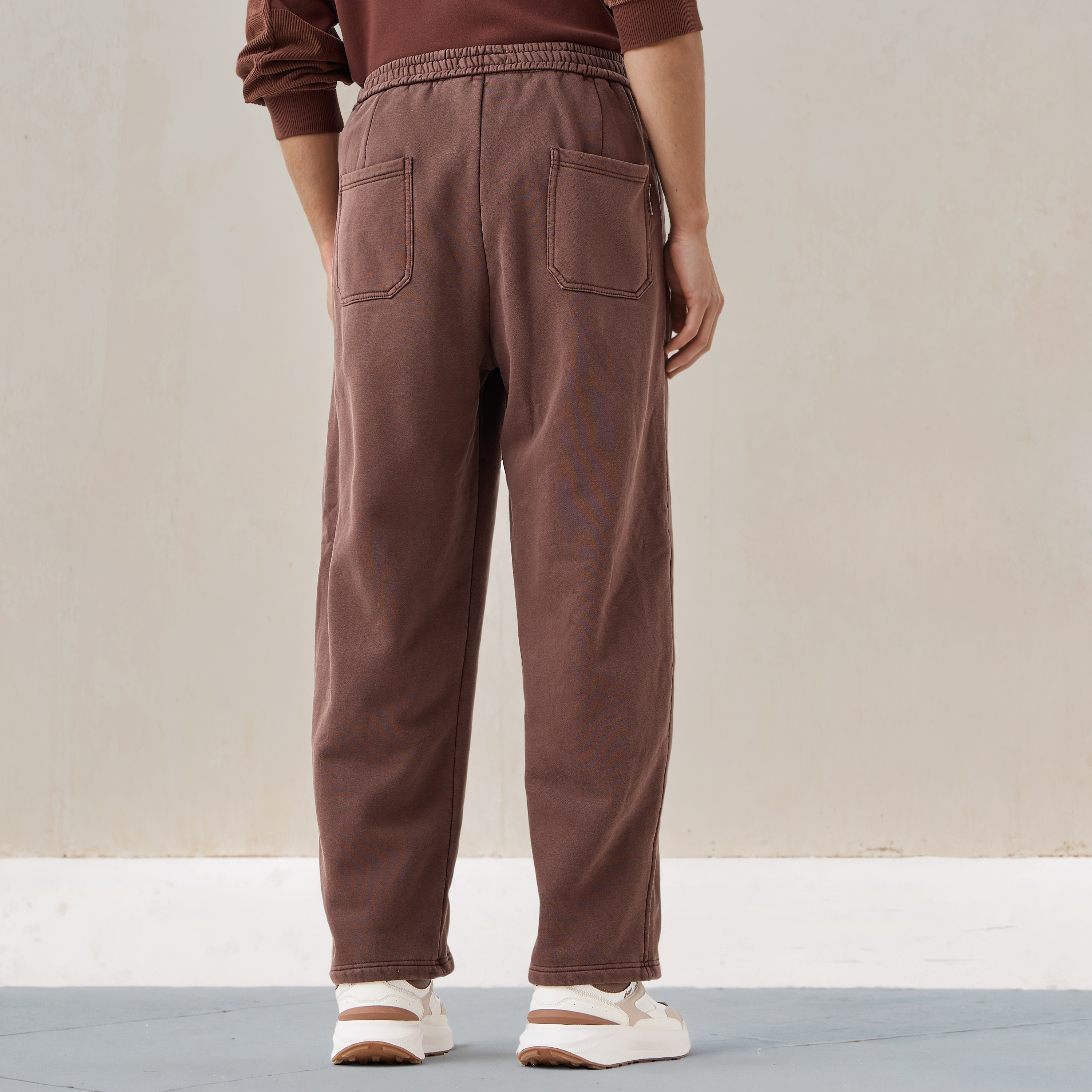 Lee Cooper Men Relaxed Fit Cotton Blend Joggers-men-clothing-bottoms-joggers-image-3
