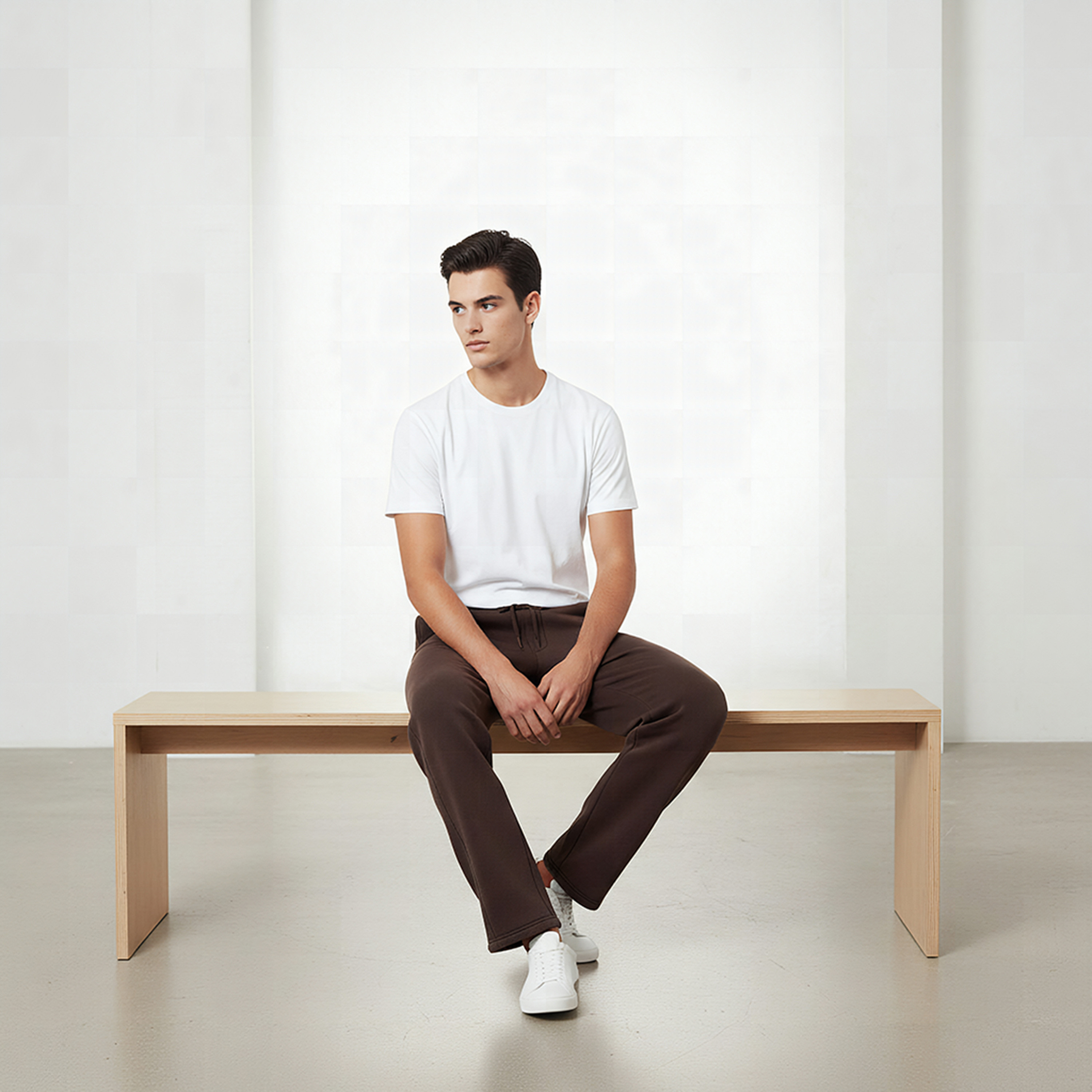 Lee Cooper Men Relaxed Fit Cotton Blend Joggers-men-clothing-bottoms-joggers-image-5