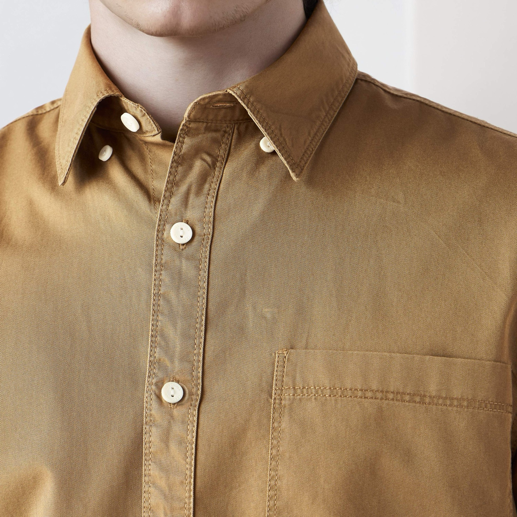 قميص بقصة عادية من لي كوبر-men-clothing-shirts-image-3