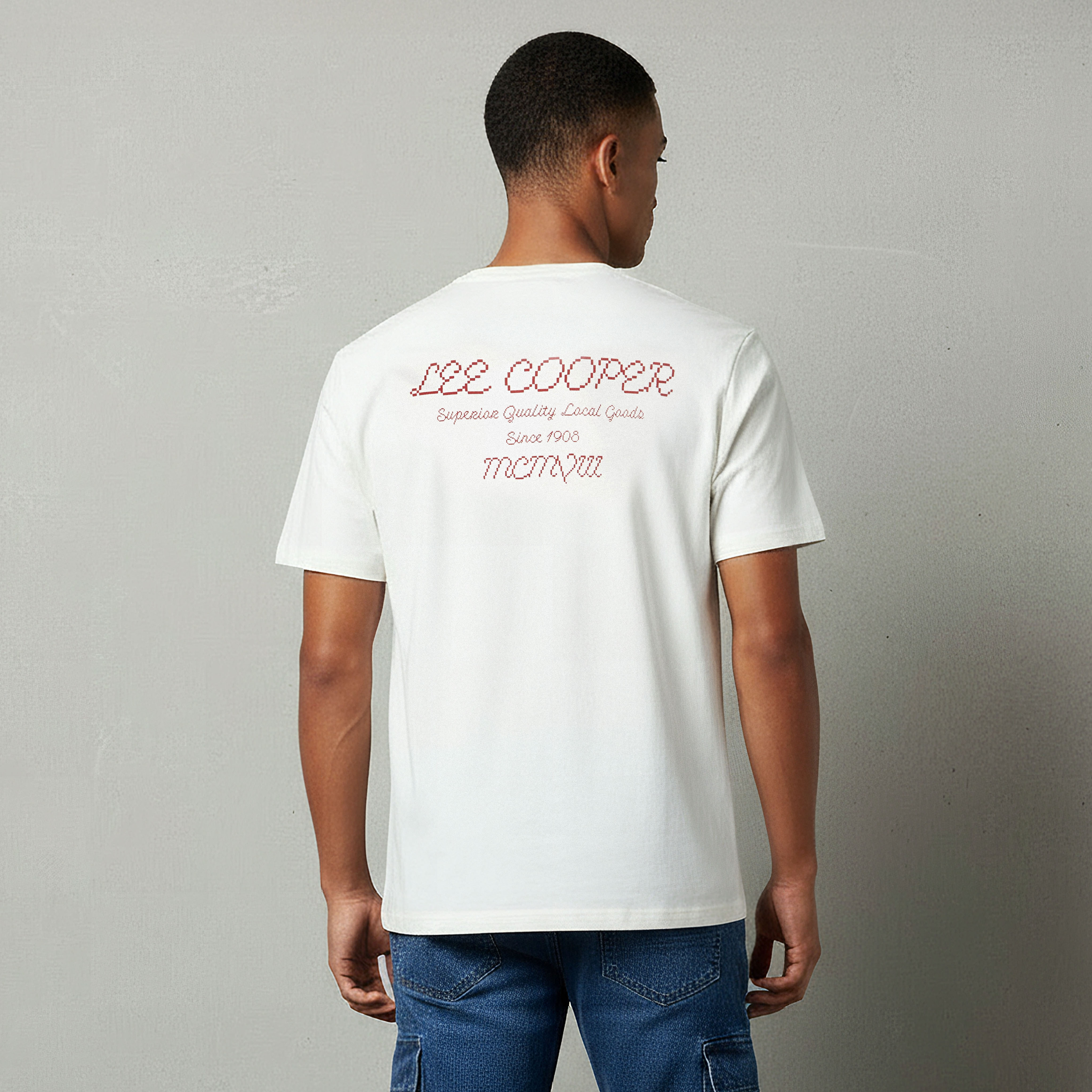 Lee Cooper Men Regular Fit Crew Neck Short Sleeves Logo Print T-shirt-men-clothing-tshirtsandpolos-tshirts-image-5