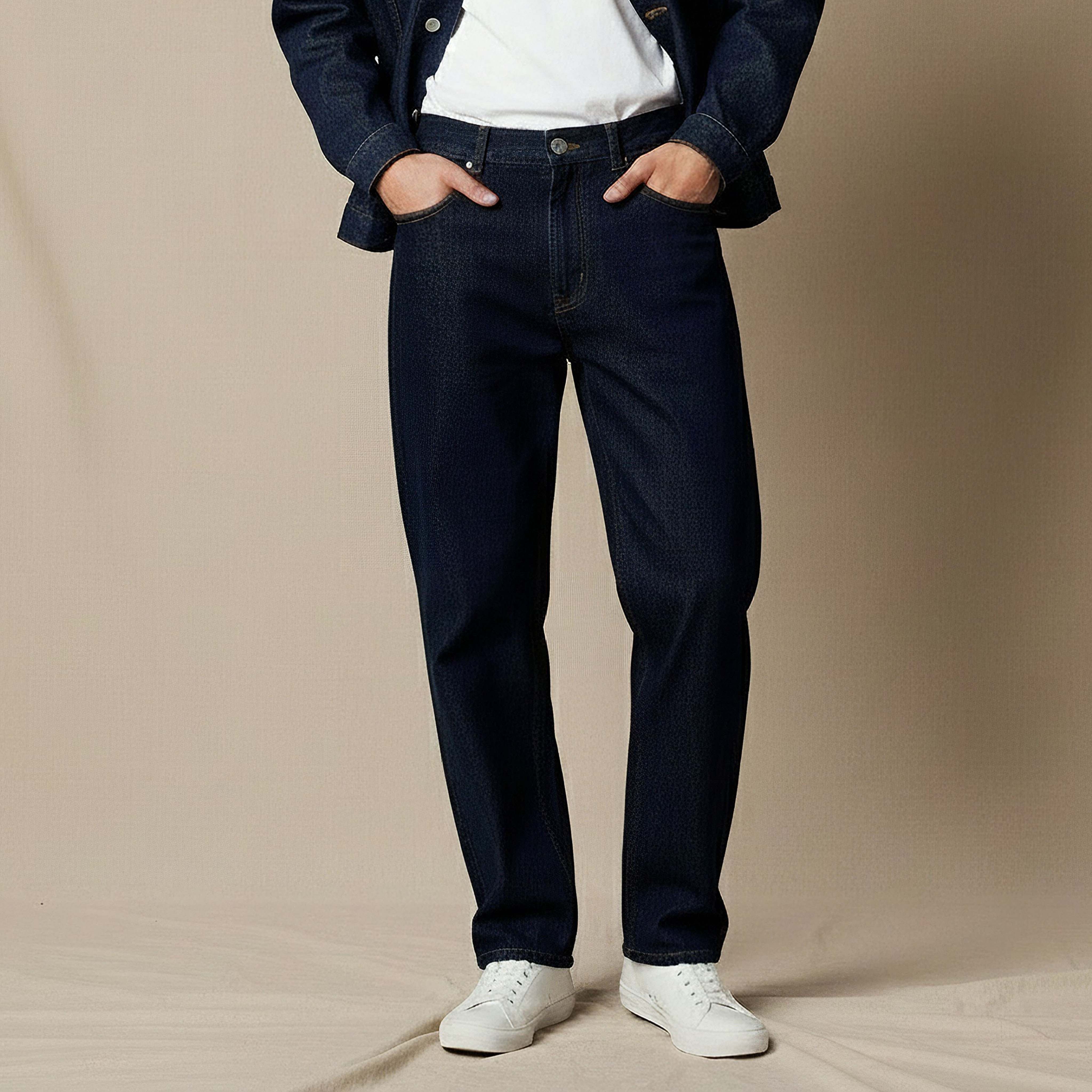 Lee Cooper Men Baggy Fit Mid-Rise Jeans-men-clothing-bottoms-jeans-image-1