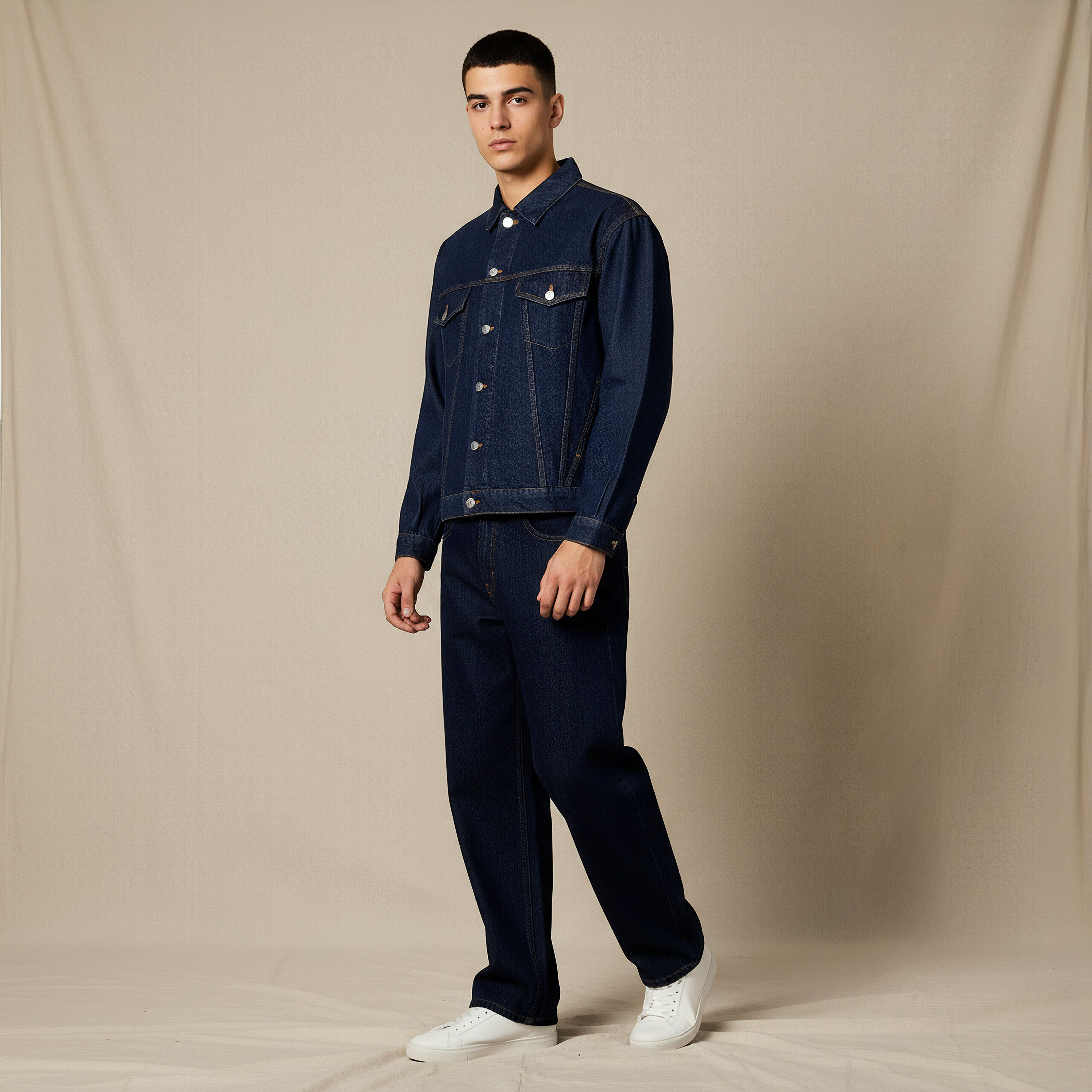 Lee Cooper Men Baggy Fit Mid-Rise Jeans-men-clothing-bottoms-jeans-image-2