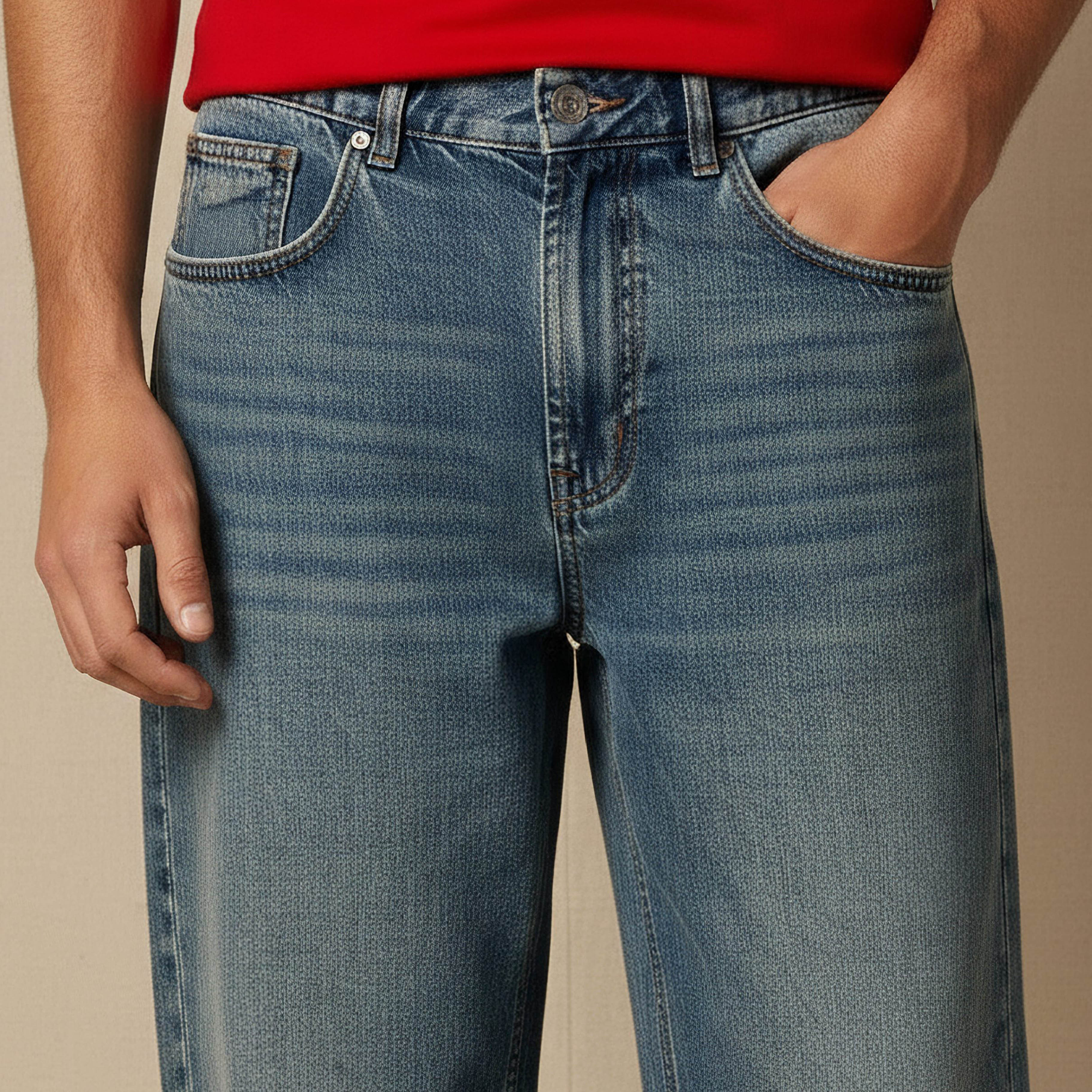 Lee Cooper Men Baggy Fit Mid-Rise Jeans-men-clothing-bottoms-jeans-image-1