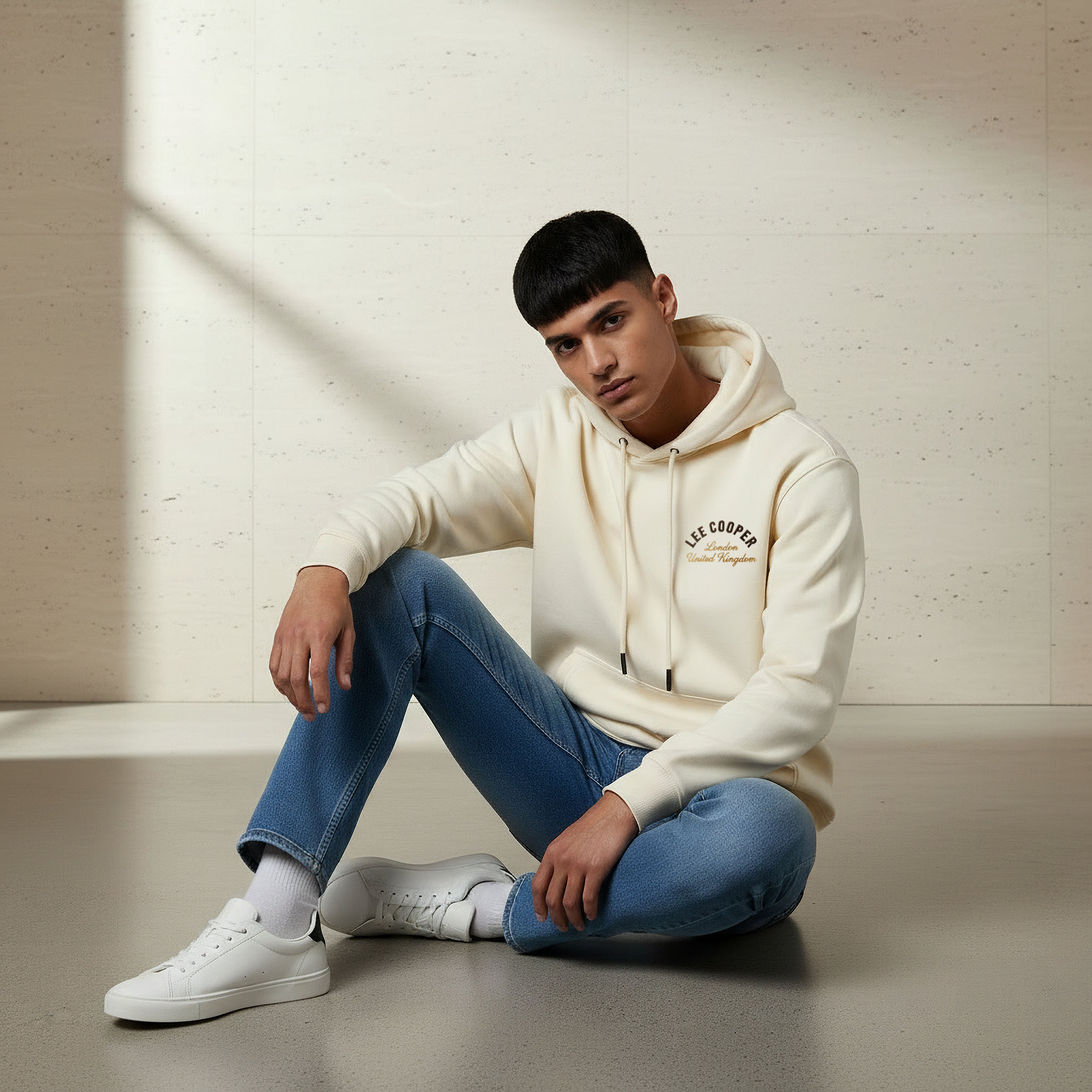 Lee Cooper Men Embroidered Hoodie-men-winterwear-hoodiesandsweatshirts-image-5