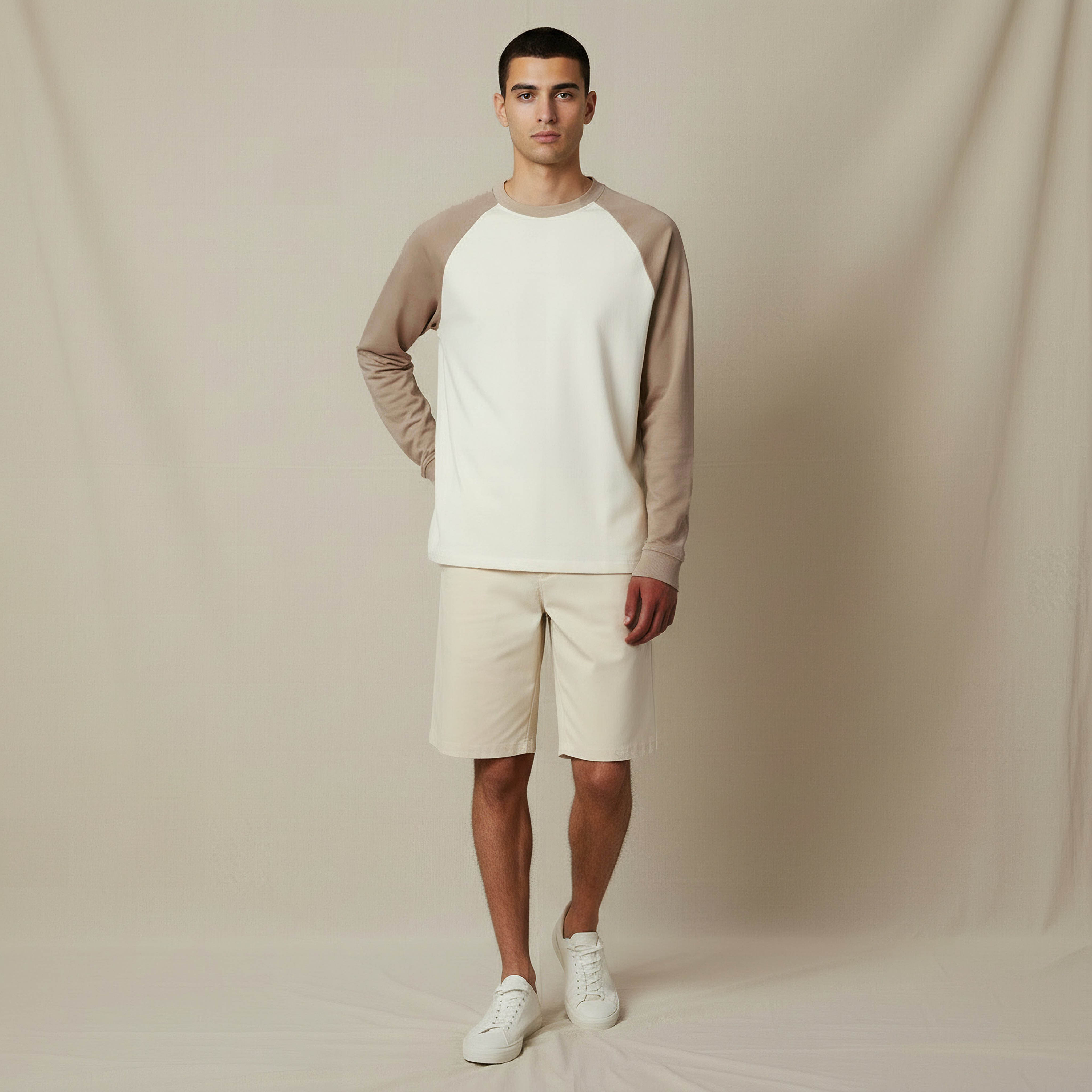 Lee Cooper Men Regular Fit Crew Neck Raglan Sleeves T-shirt-men-clothing-tshirtsandpolos-tshirts-image-2