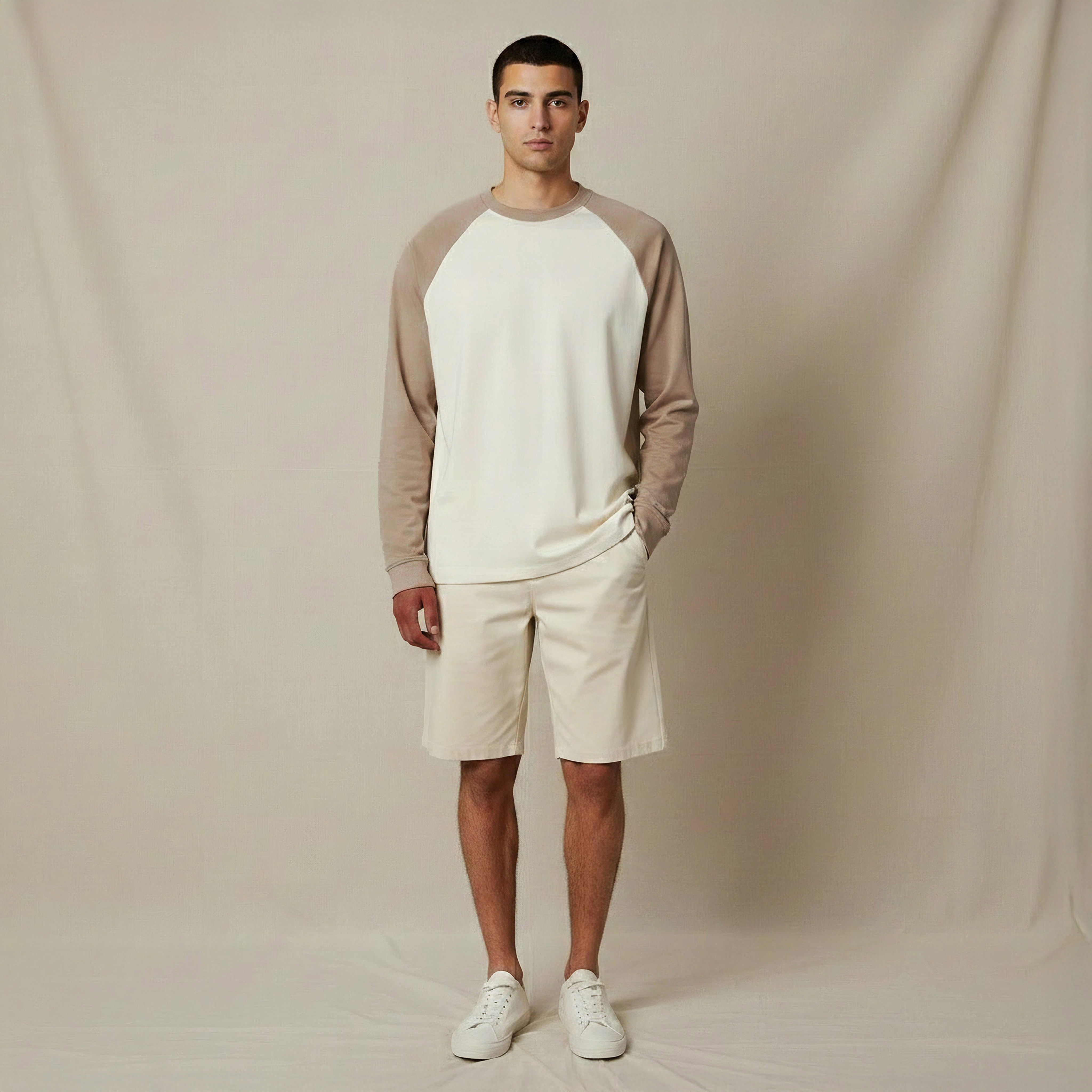 Lee Cooper Men Regular Fit Crew Neck Raglan Sleeves T-shirt-men-clothing-tshirtsandpolos-tshirts-image-5