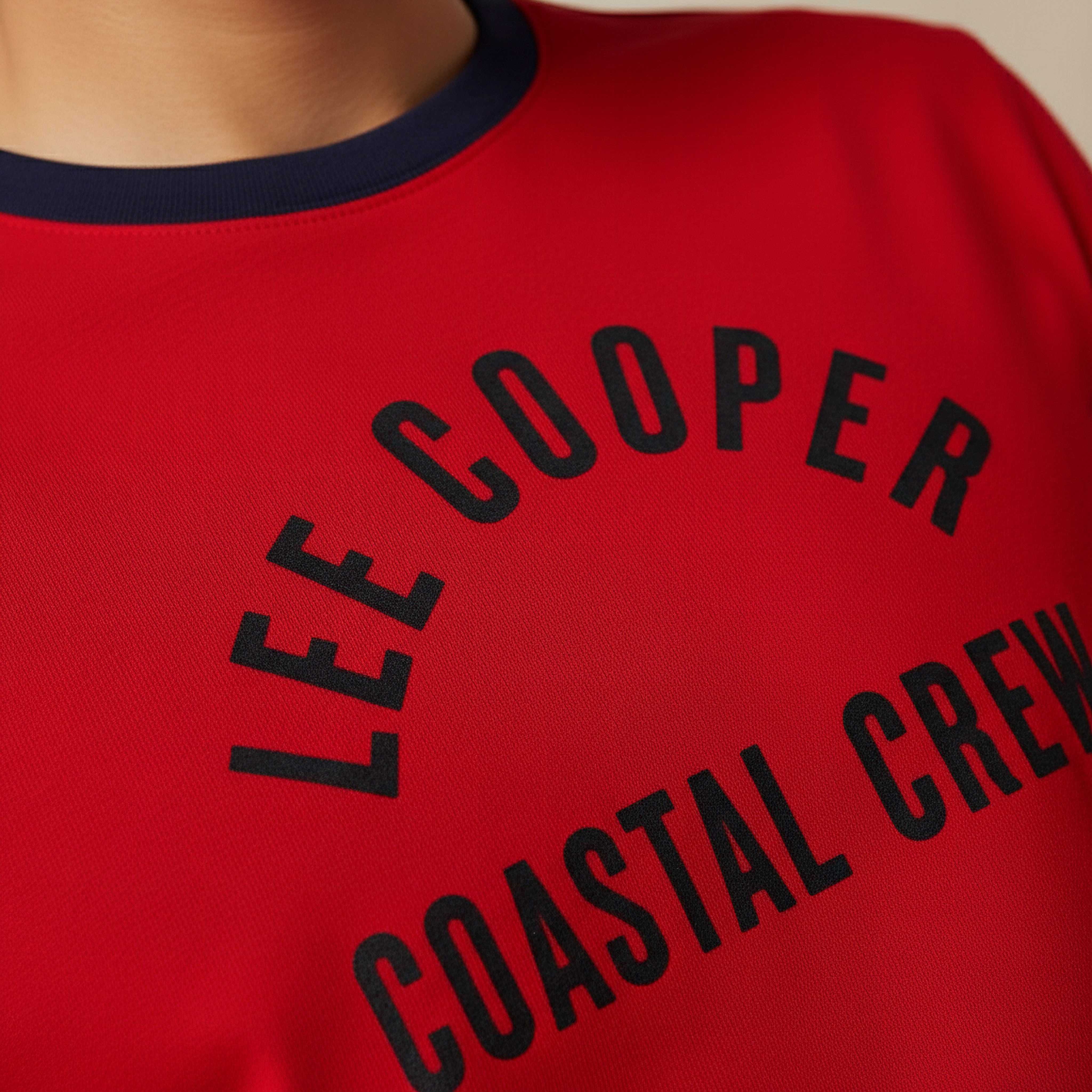 Lee Cooper Men Regular Fit Crew Neck Short Sleeve Logo Print T-shirt-men-clothing-tshirtsandpolos-tshirts-image-4