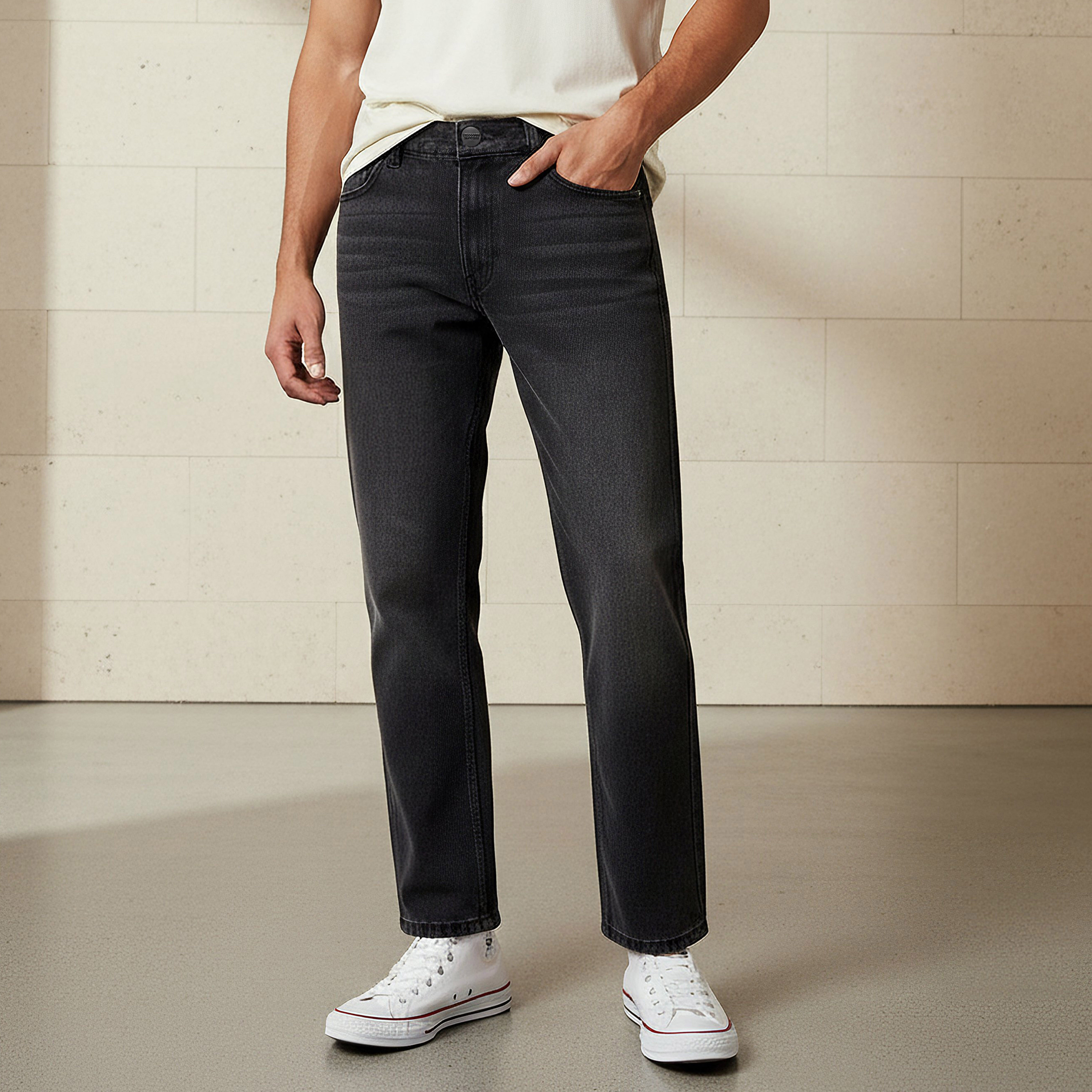 Men Relaxed Fit Jeans-men-clothing-bottoms-jeans-image-1