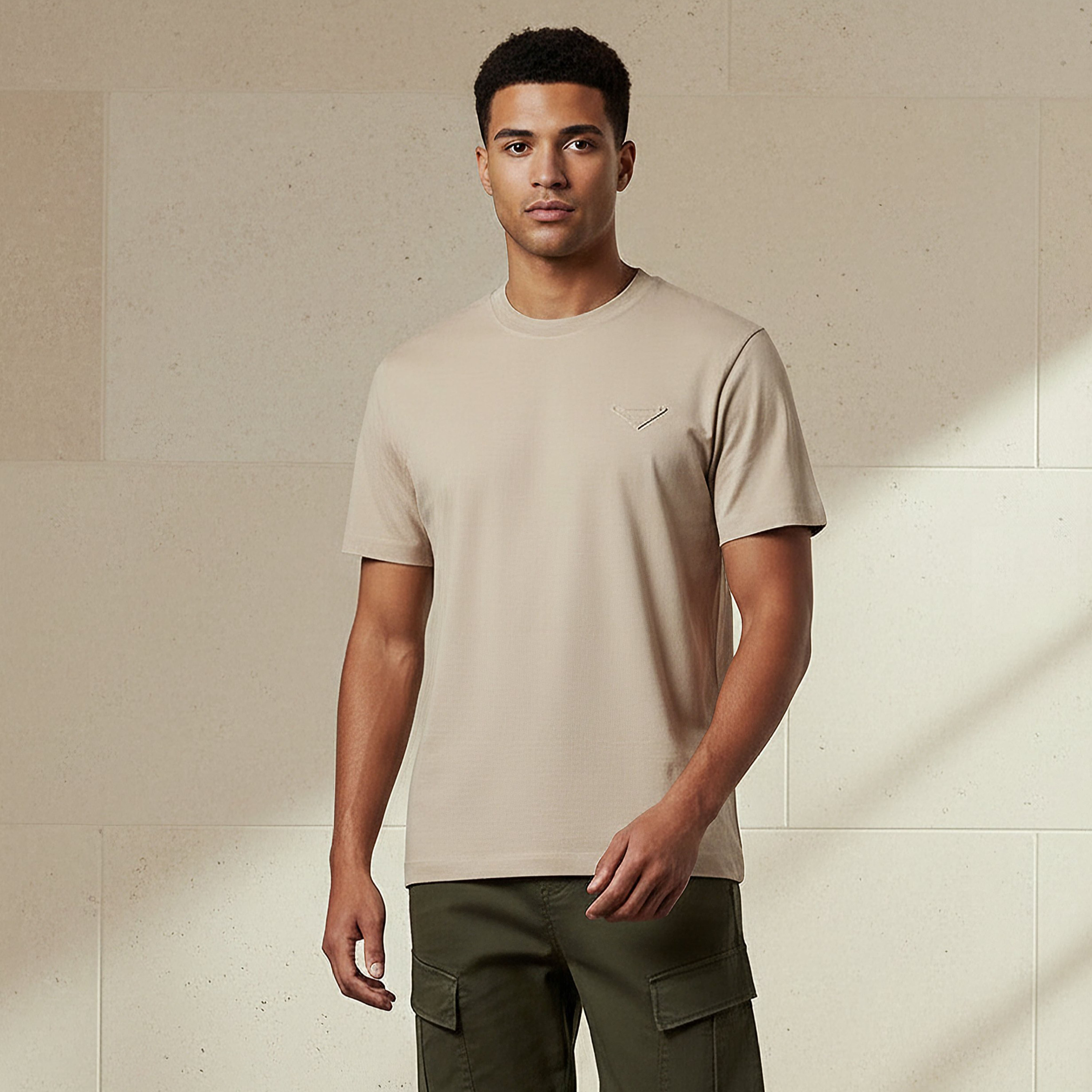 Lee Cooper Men Regular Fit Crew Neck Short Sleeves Applique T-shirt-men-clothing-tshirtsandpolos-tshirts-image-1