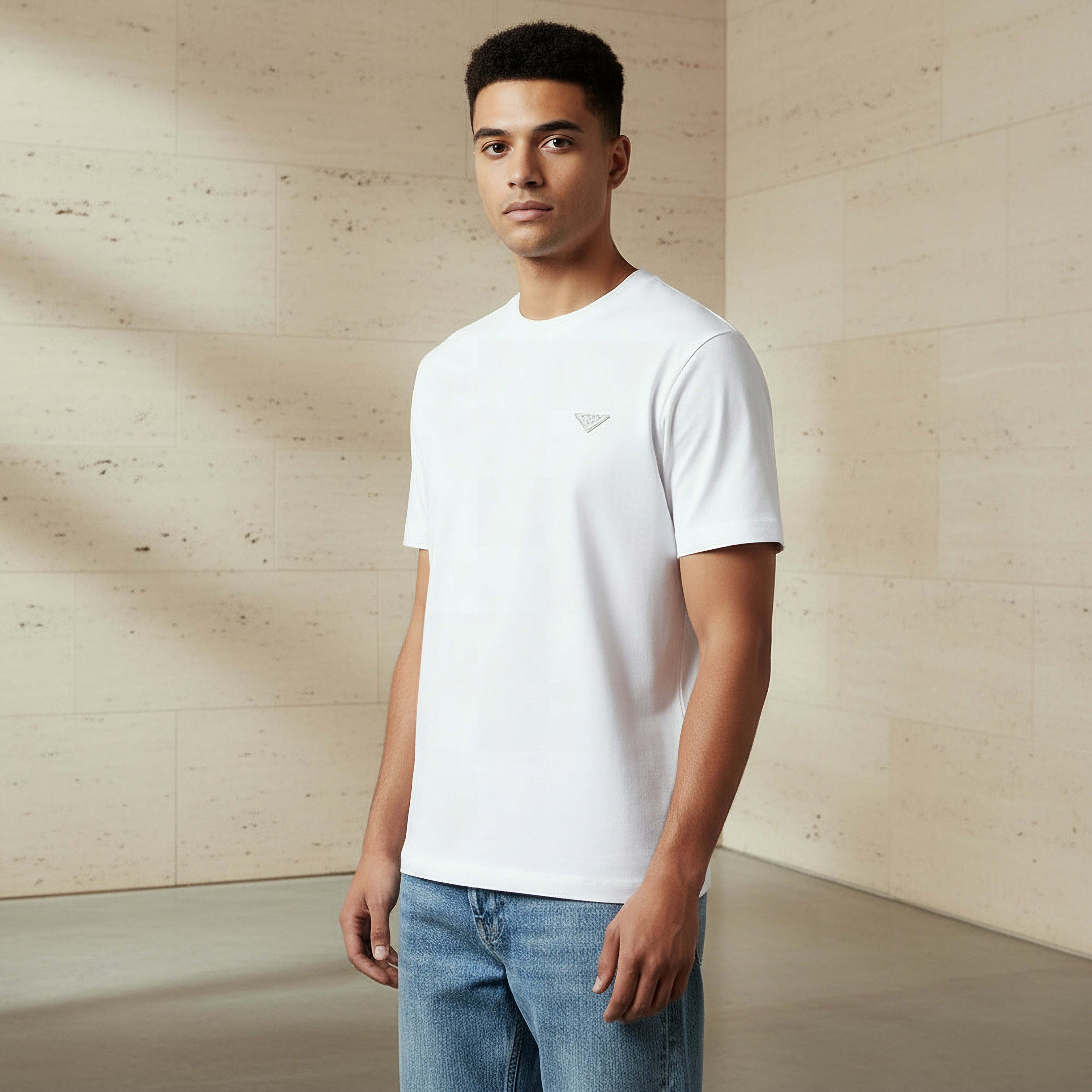 Lee Cooper Men Regular Fit Crew Neck Short Sleeves Applique T-shirt-men-clothing-tshirtsandpolos-tshirts-image-1