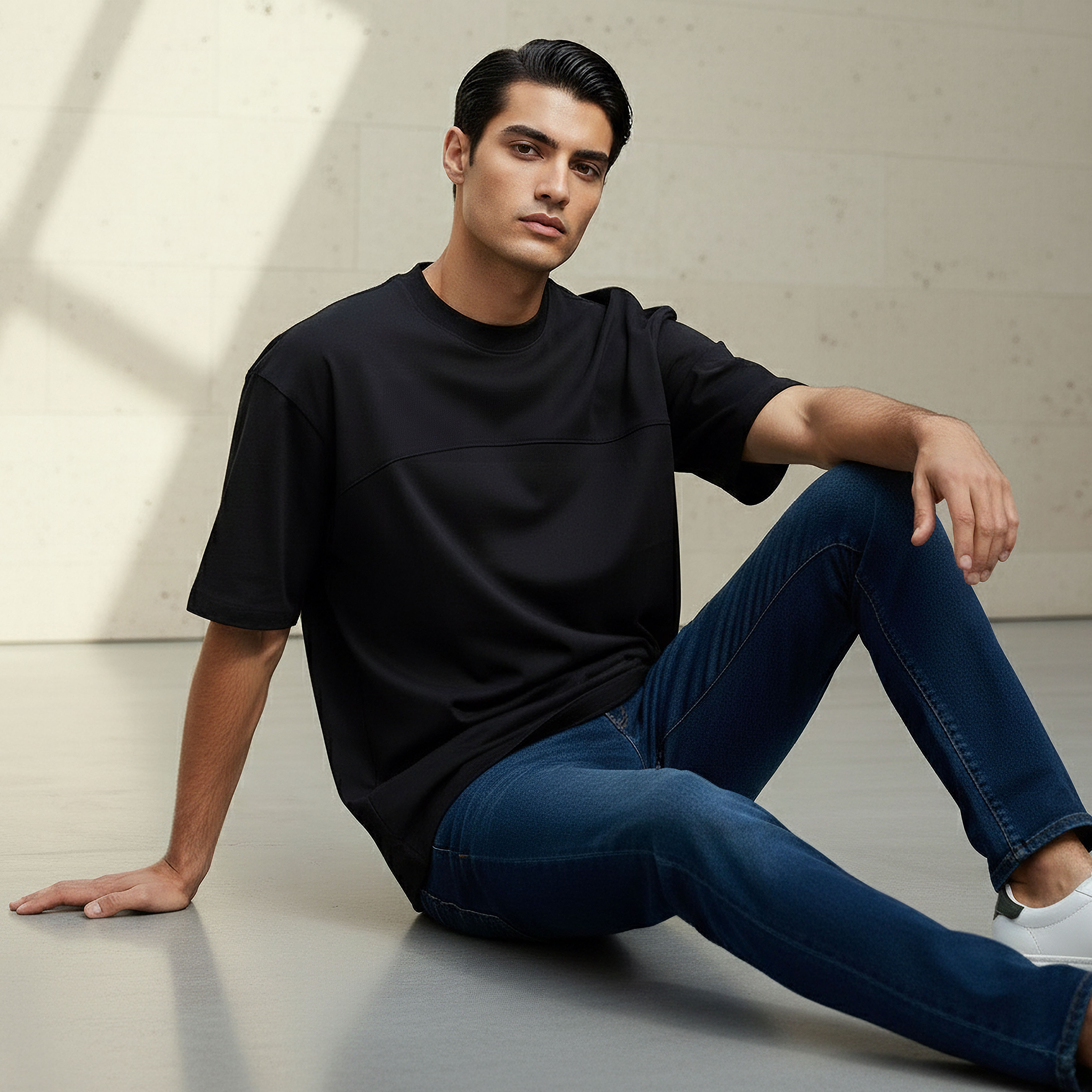 Lee Cooper Men Relaxed Fit Crew Neck Short Sleeves Graphic T-shirt-men-clothing-tshirtsandpolos-tshirts-image-5