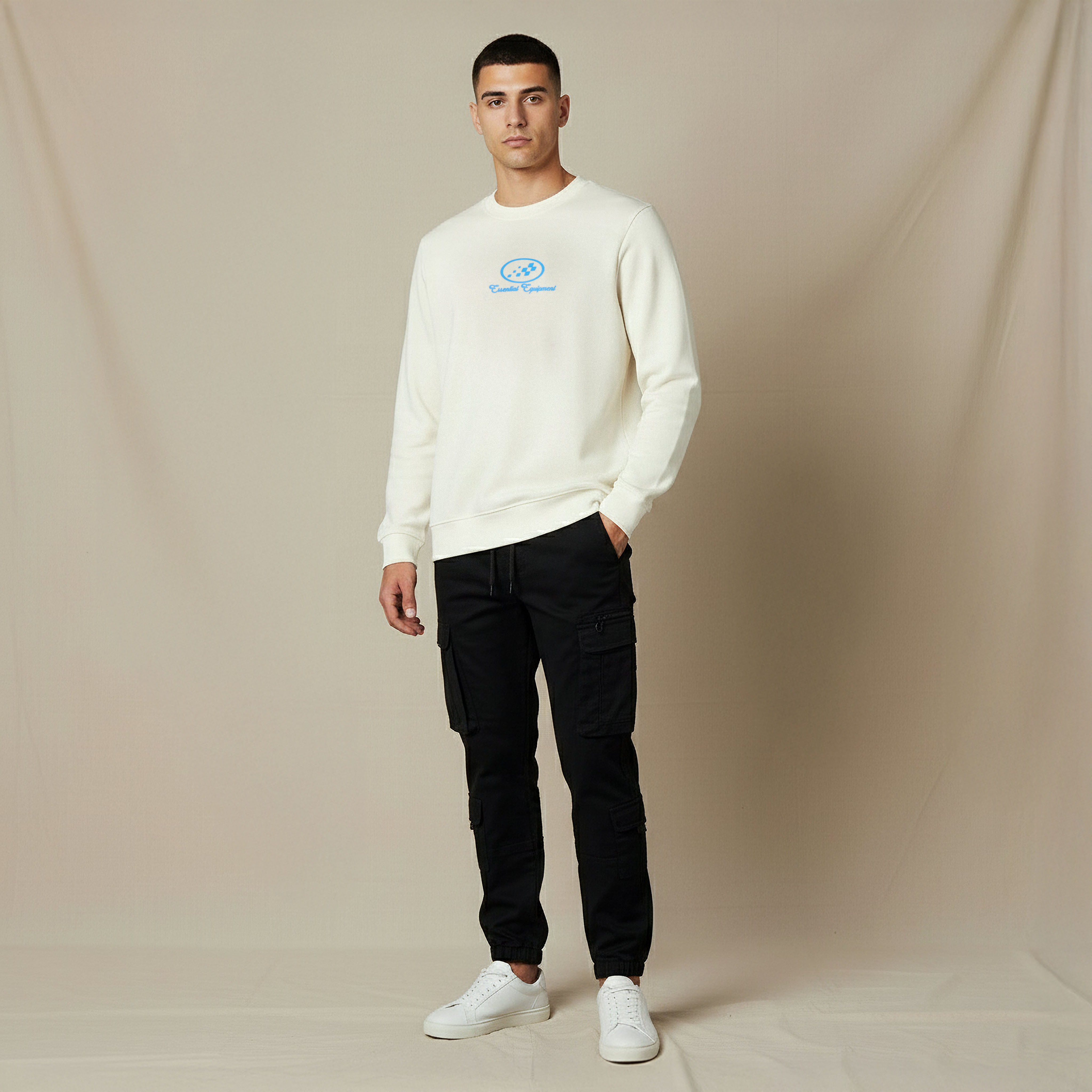 Lee Cooper Men Regular Fit Logo Print Cotton Sweatshirt-men-winterwear-hoodiesandsweatshirts-image-5