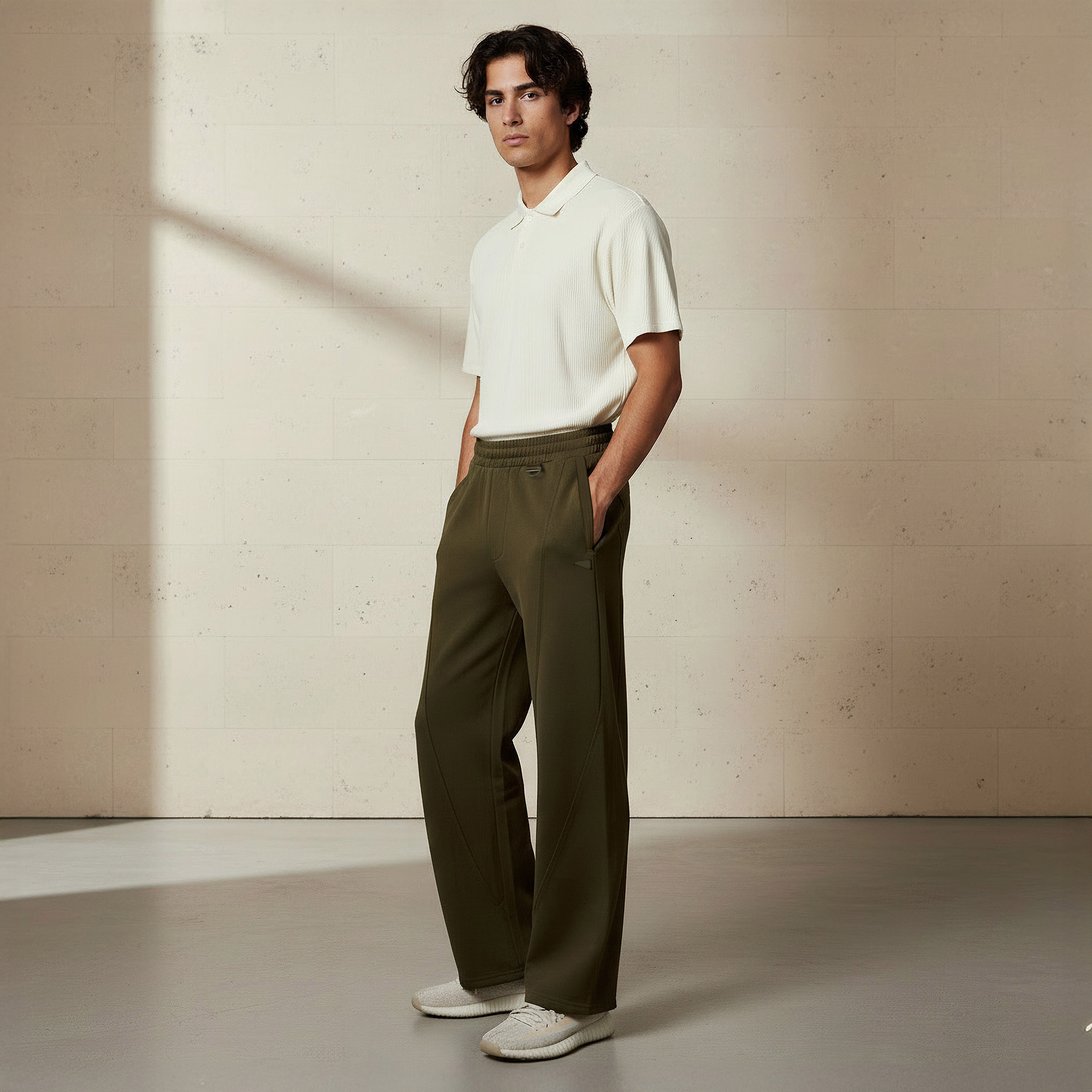 Lee Cooper Men Regular Fit Joggers-men-clothing-bottoms-joggers-image-2