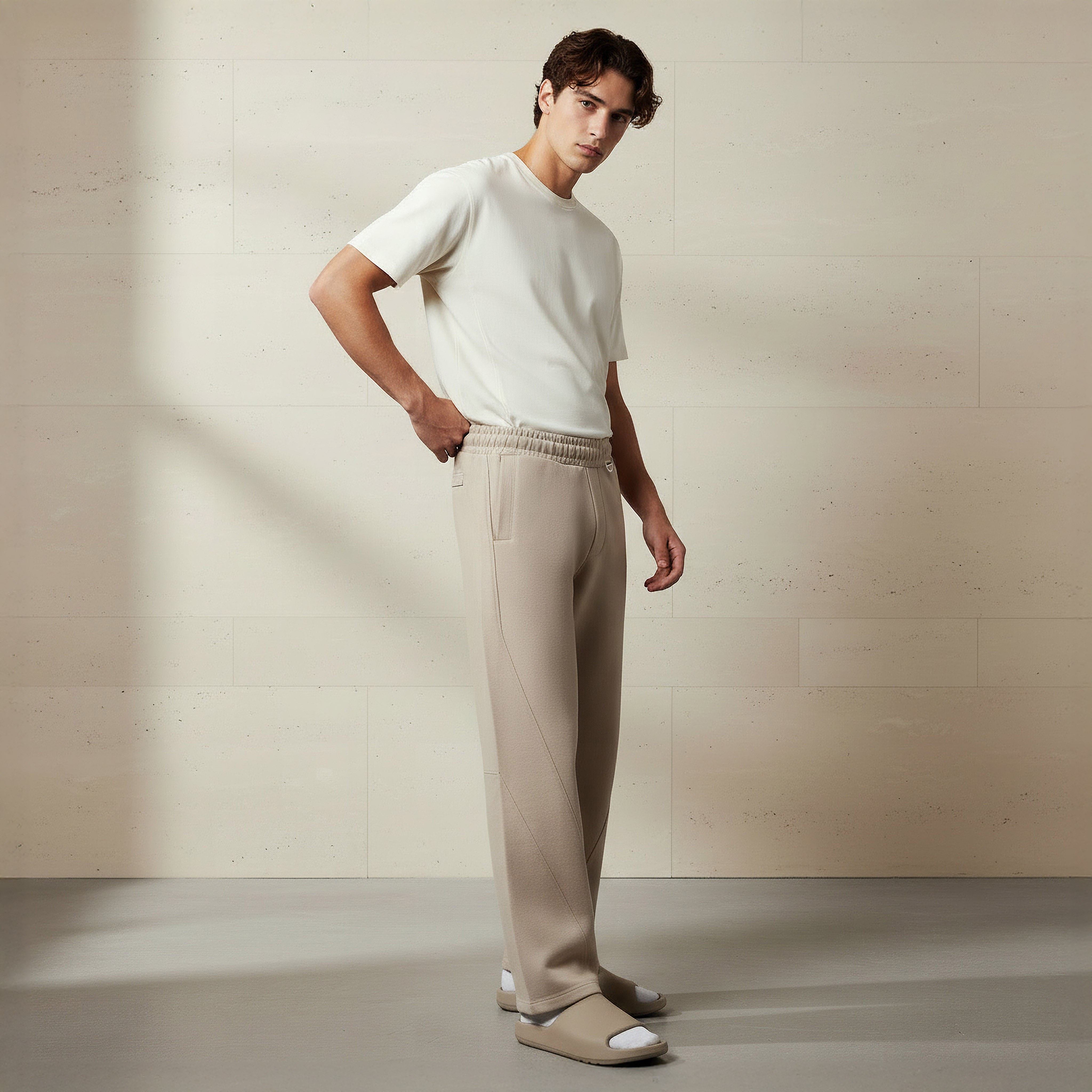 Lee Cooper Men Regular Fit Joggers-men-clothing-bottoms-joggers-image-2