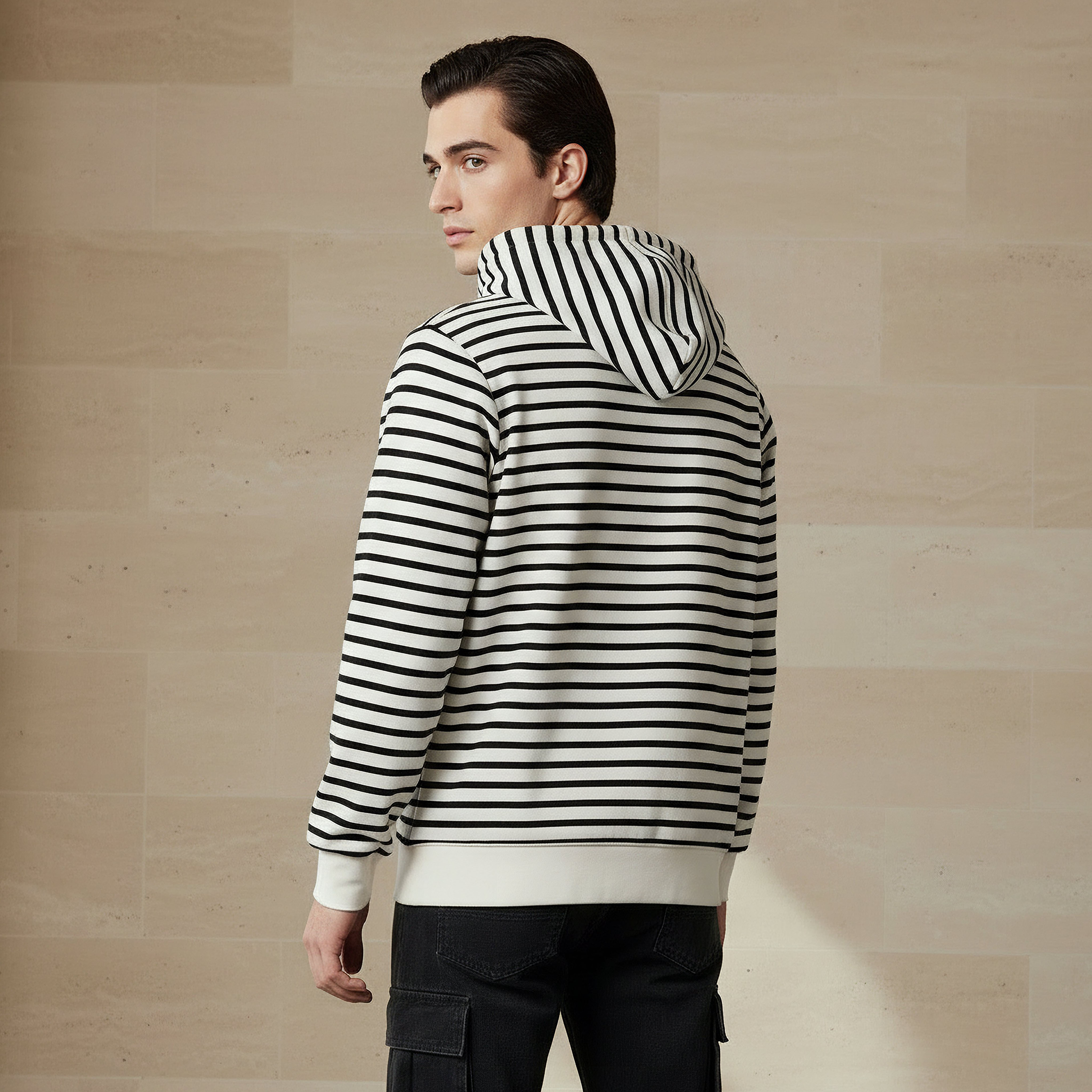 Lee Cooper Men Striped Hoodie-men-winterwear-hoodiesandsweatshirts-image-3